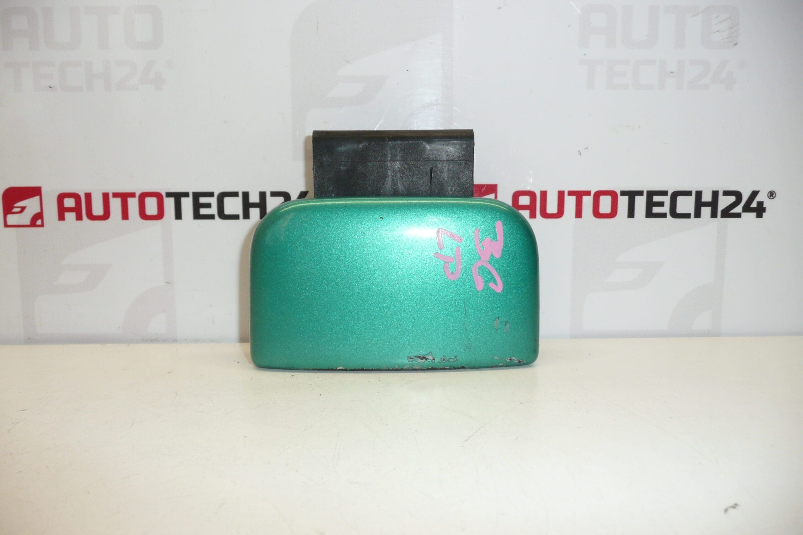 Bal ajtókilincs Citroën Berlingo zöld 9101H6