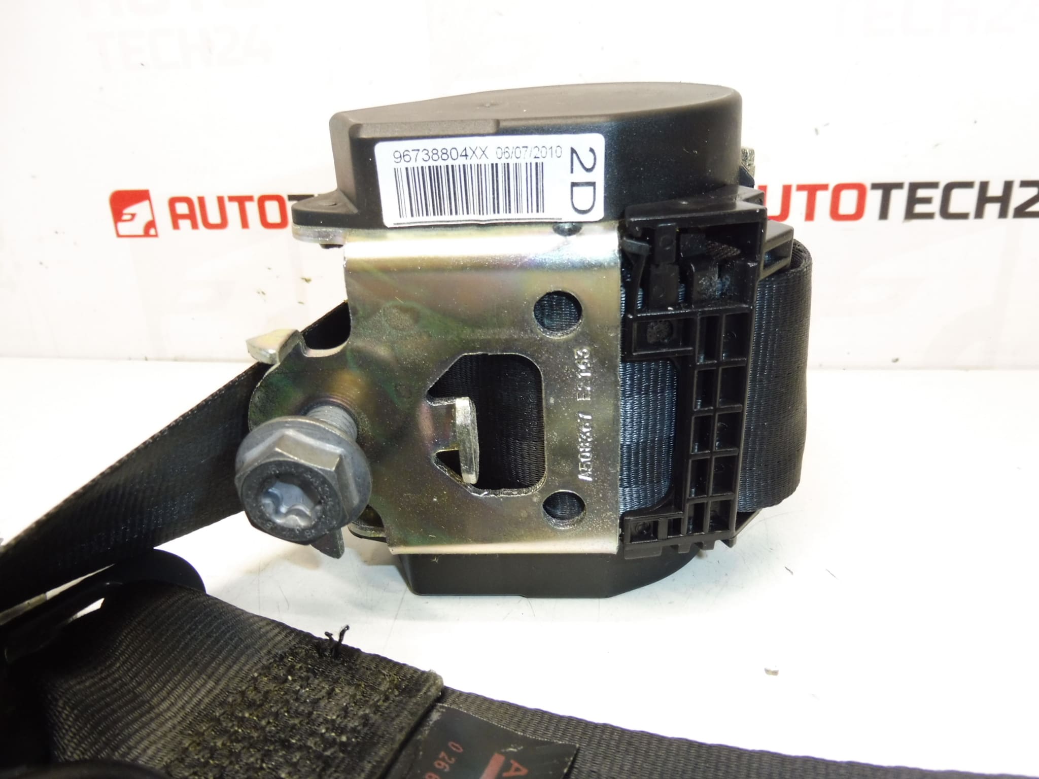 Jobb hátsó biztonsági öv Peugeot 207 96738804XX 8975XK - Image 2