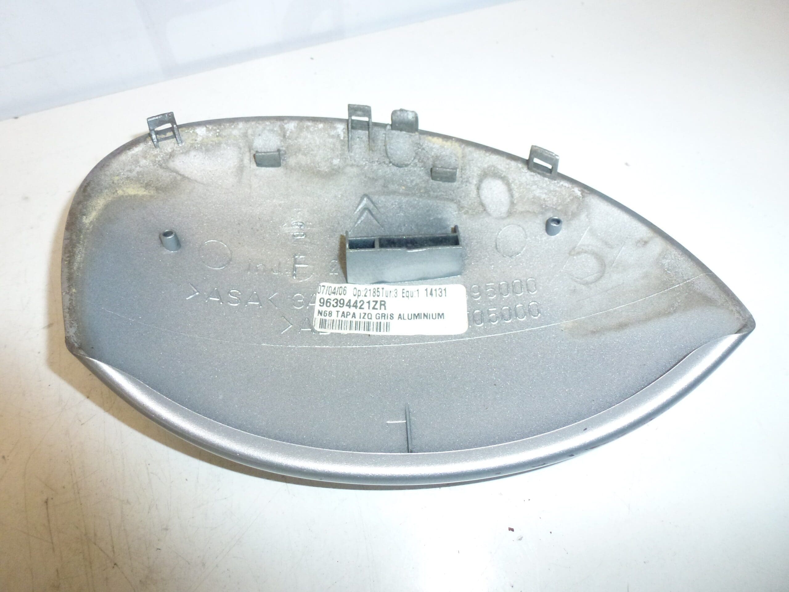 Bal Tükör Fedél Citroën Xsara Picasso 96394421ZR Ezüst Metál EZRC - Image 2