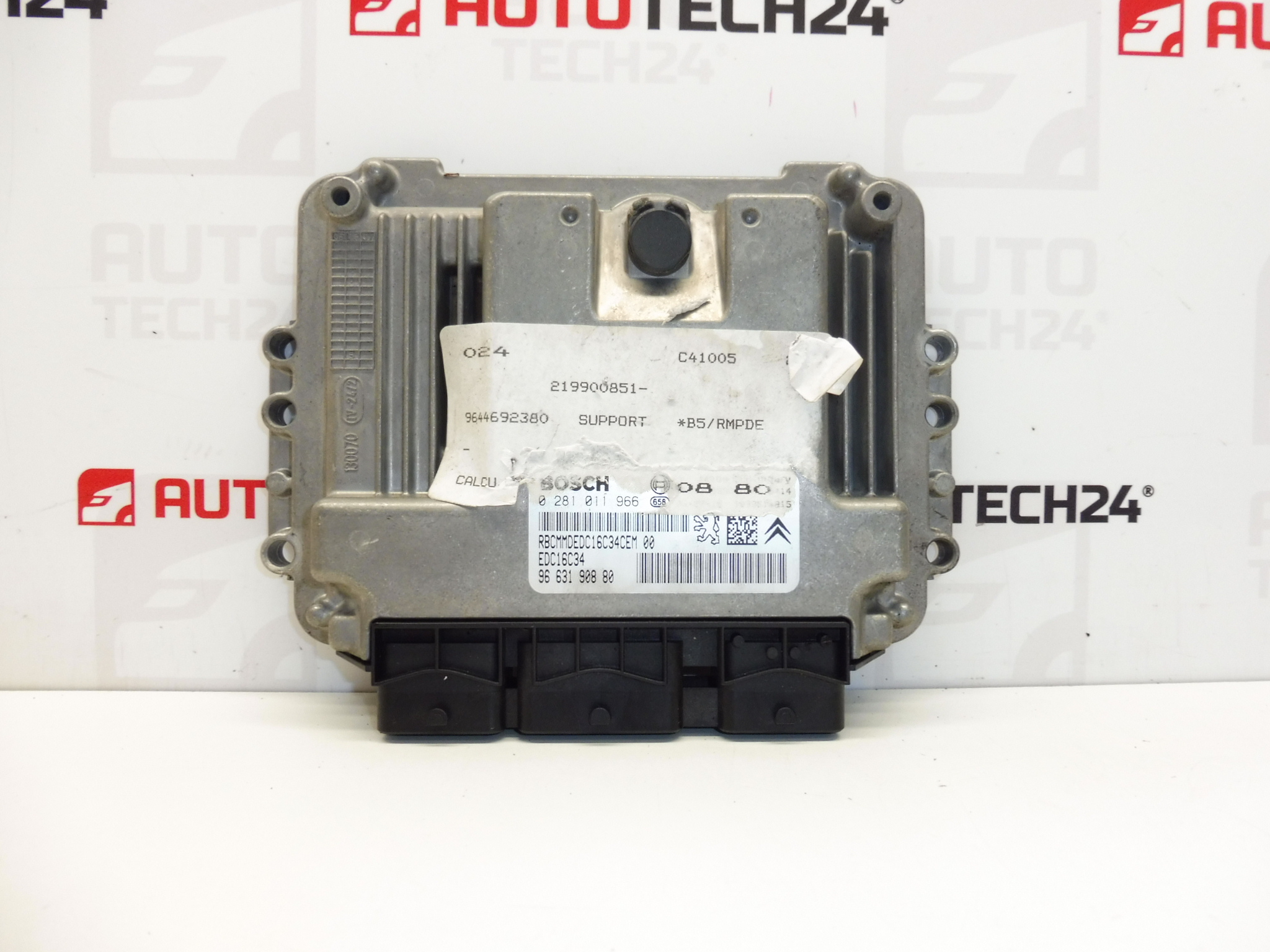 ECU Bosch EDC16C34 Citroën Peugeot 0281011966 9663190880