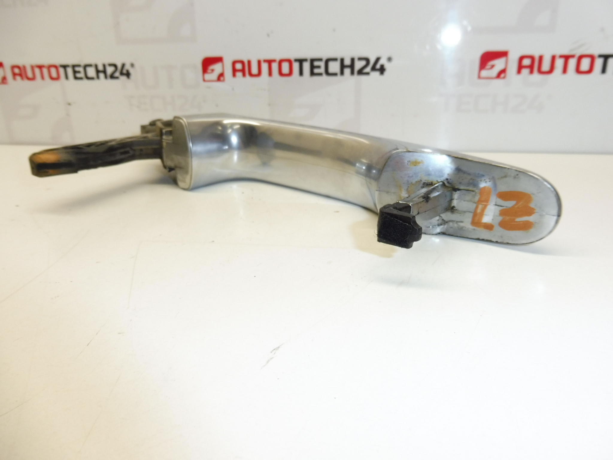 Hátsó ajtó kilincs Citroën Peugeot króm 9101EG