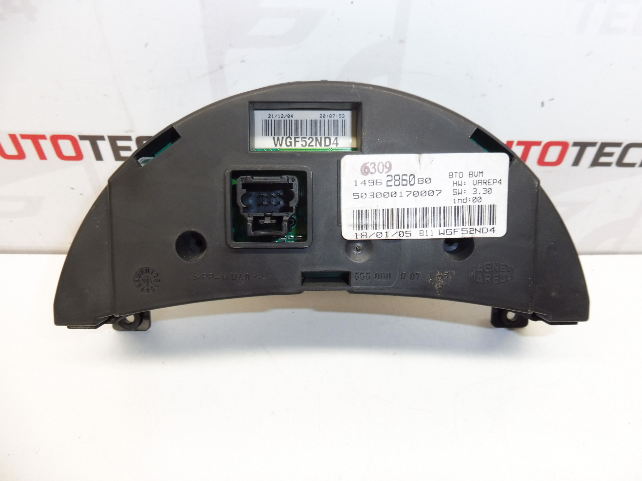 Kijelző Magneti Marelli 299000 km Citroën C8 Peugeot 807 1496286080