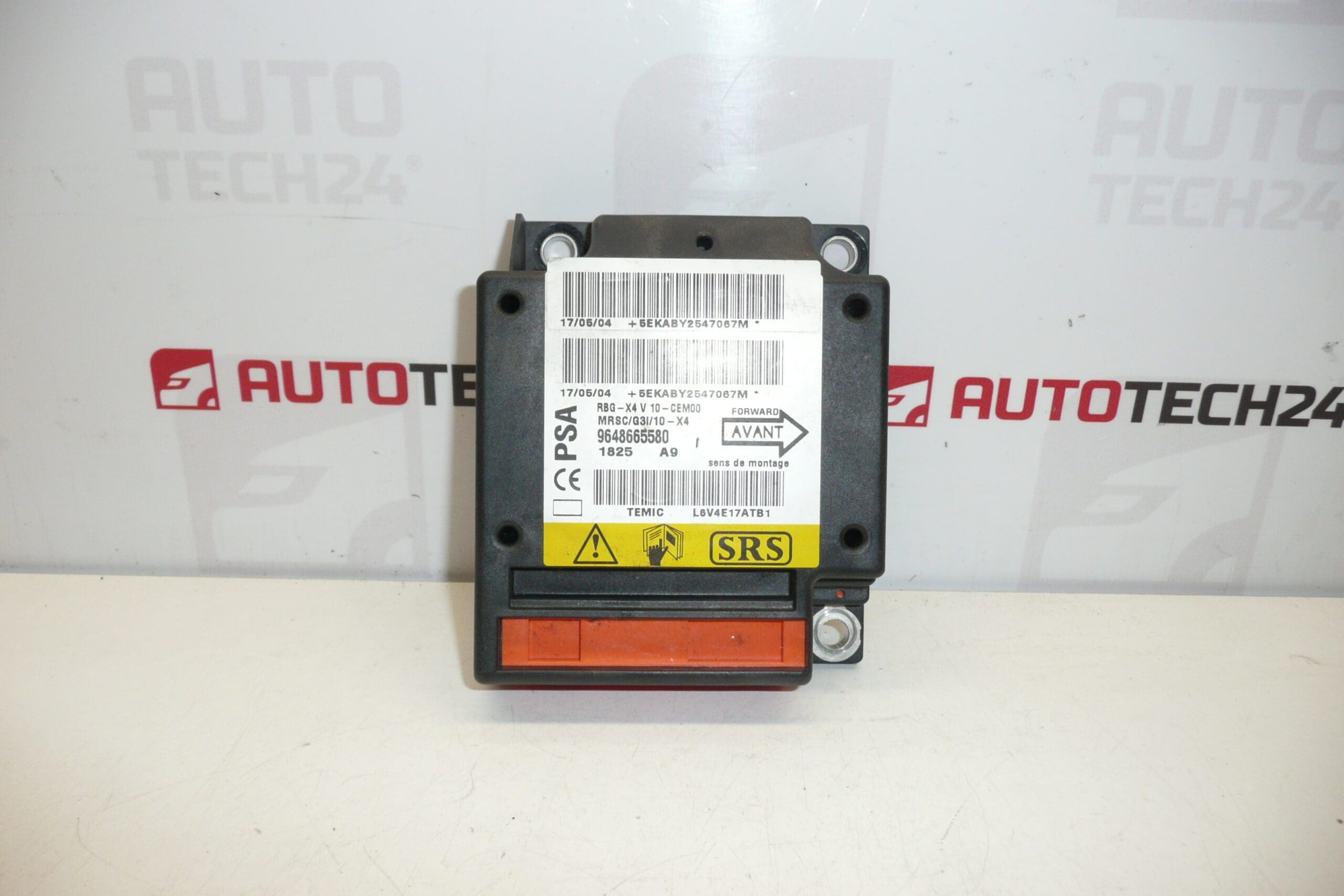 Citroën C5 légzsák ECU 9648665580 6546E6