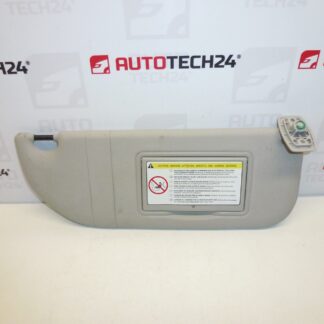 Citroën Peugeot jobb oldali napellenző 8143KL 1611905180