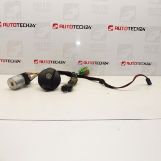 Kapcsolódoboz, zárkészlet, 1 kulcs Peugeot 307 4162AS 4162X4