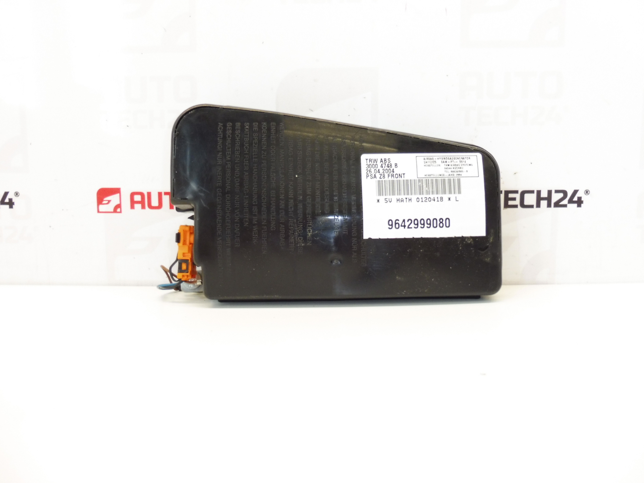 Bal első ülés légzsák Peugeot 607 9642999080 30004750 8216L3