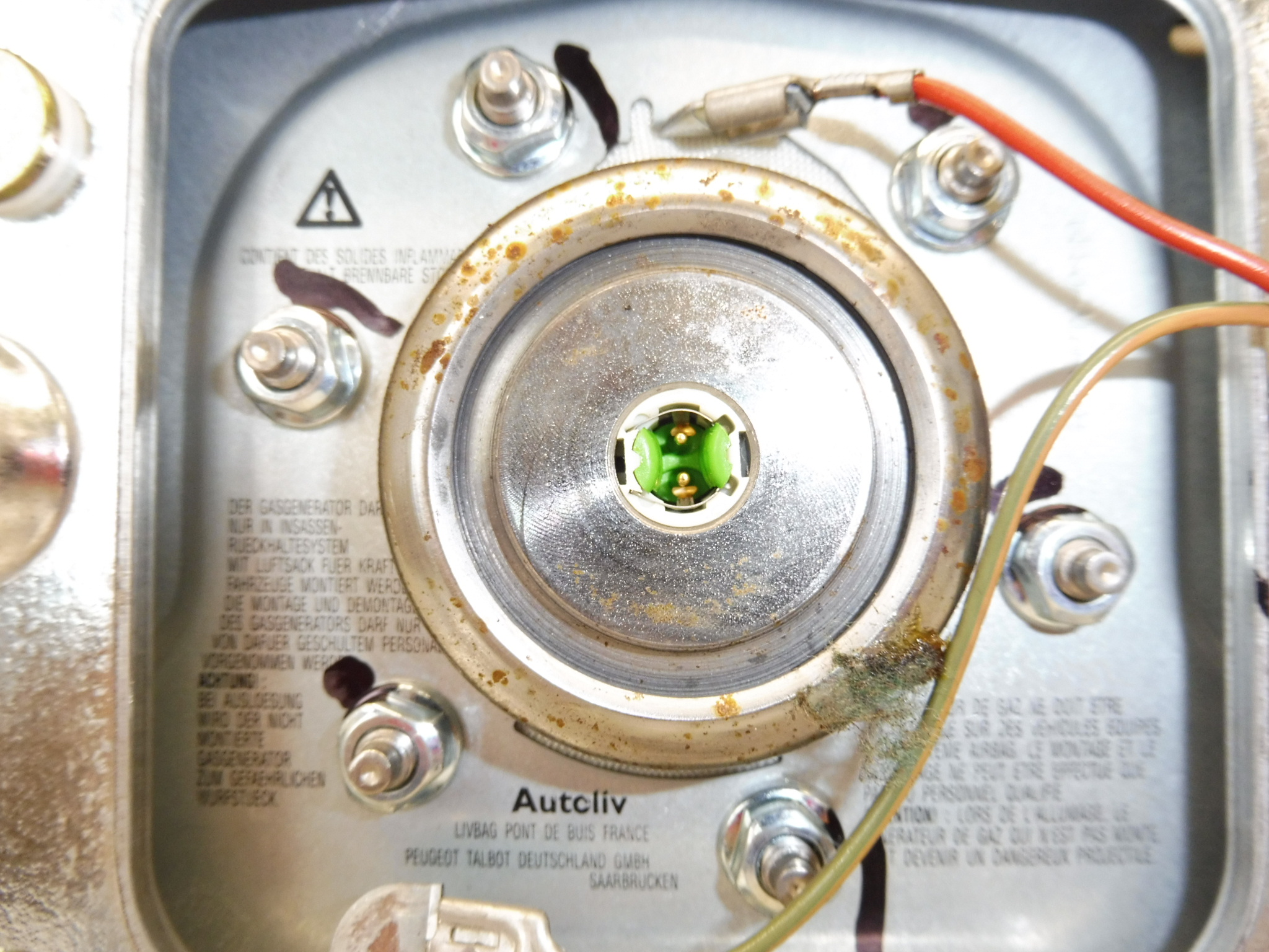 Peugeot 607 bal első légzsák 96294407ZR 4112CV