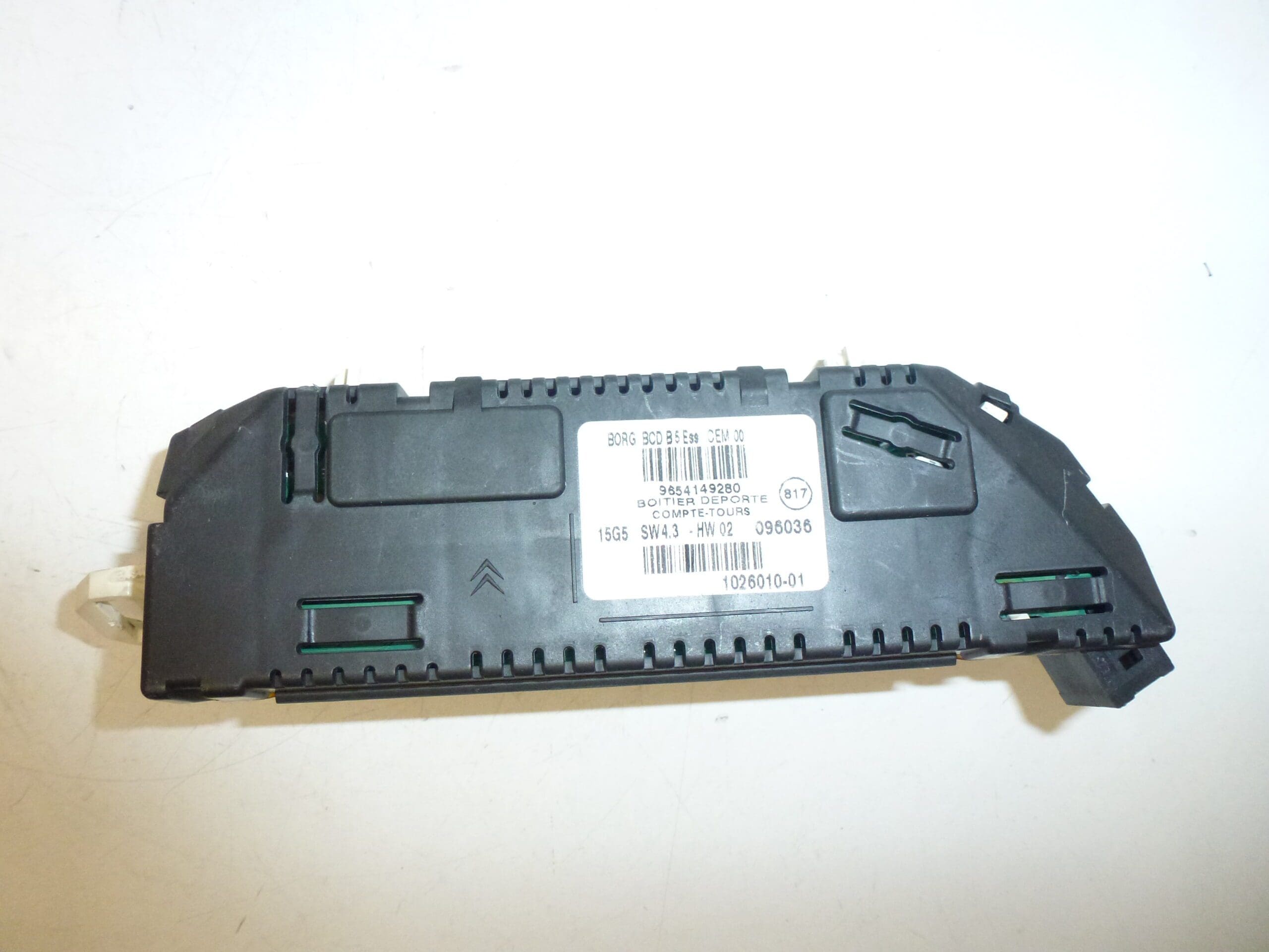 A Citroën C4 9662225980 6106E0 Tachométer megjelenítését