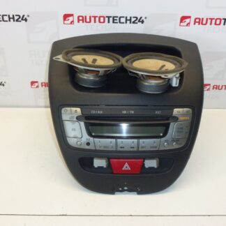 CLARION autórádió CD-vel Citroën C1 Peugeot 107