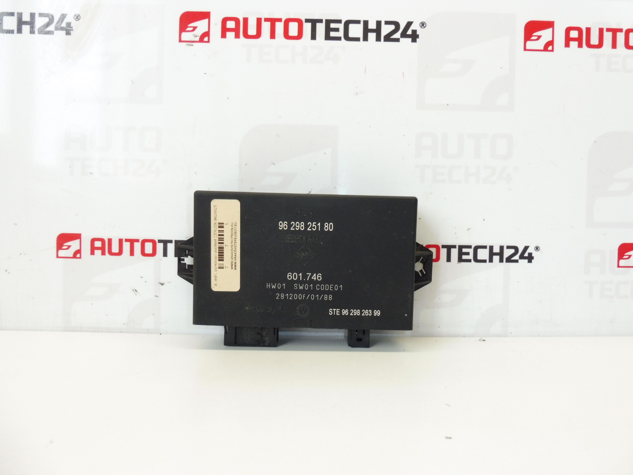 ECU parkoló asszisztens Citroën 9629825180 601.746