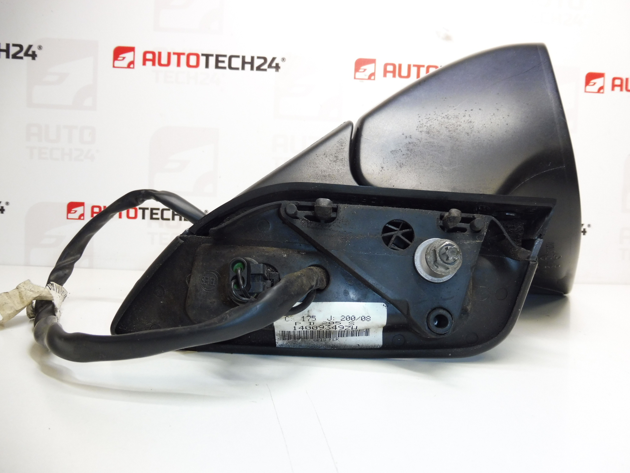 Visszapillantó tükör jobb szürke EZW Citroën C8 14009349ZW 8153FV