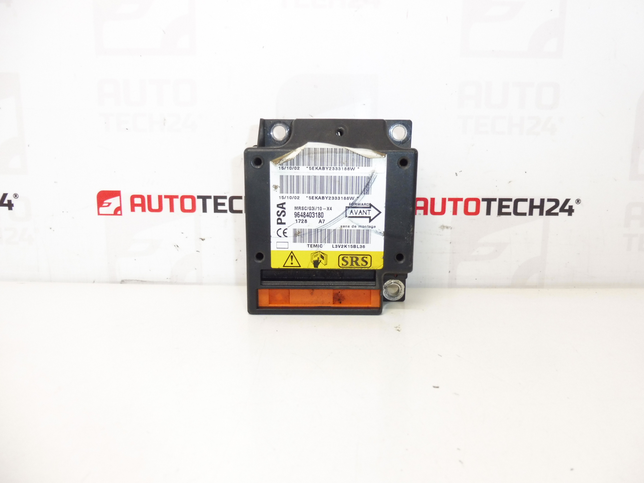 Citroën C5 légzsák ECU 9648403180 6546E6 8216AS