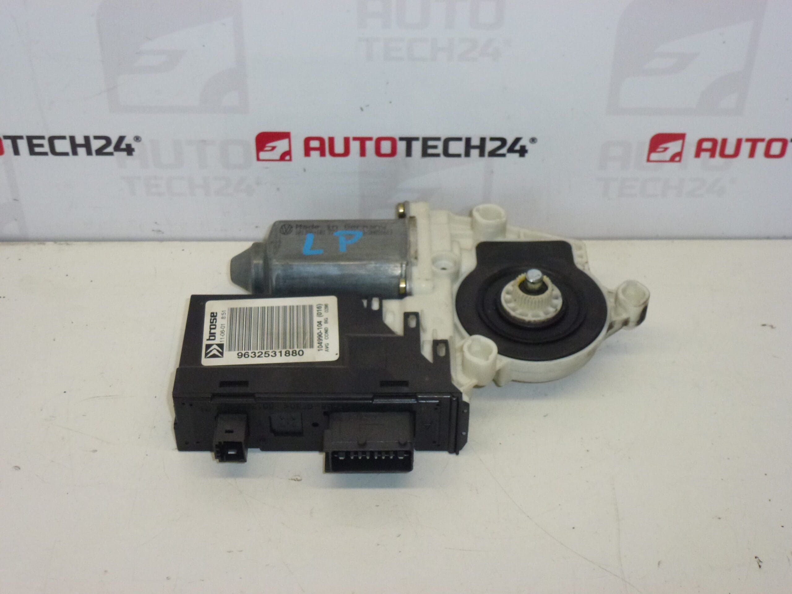 Citroën C5 bal első ablak visszahúzó motor 9632531880