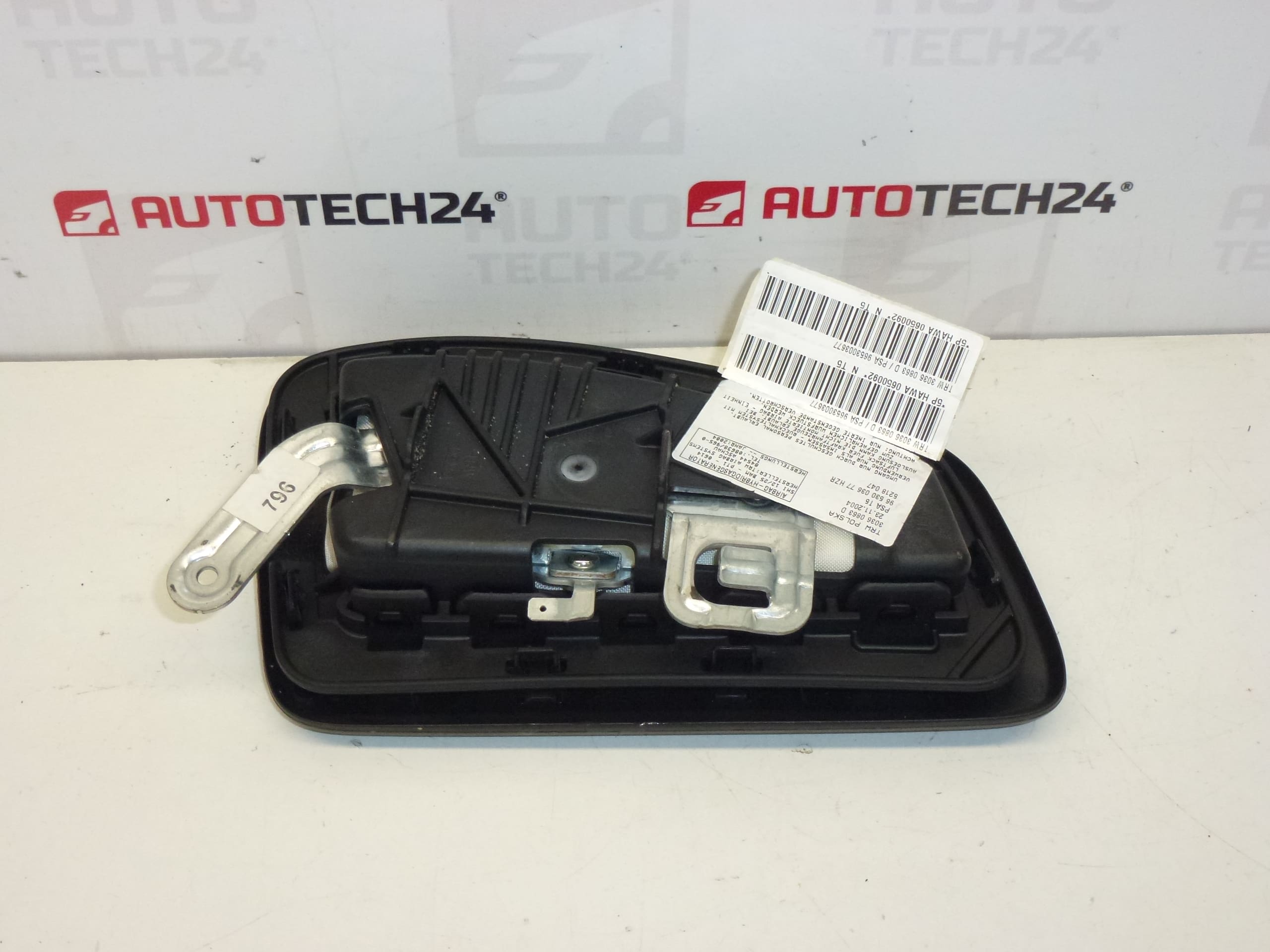 Üléslégzsák jobb oldali Peugeot 307 9653003677 8216LQ