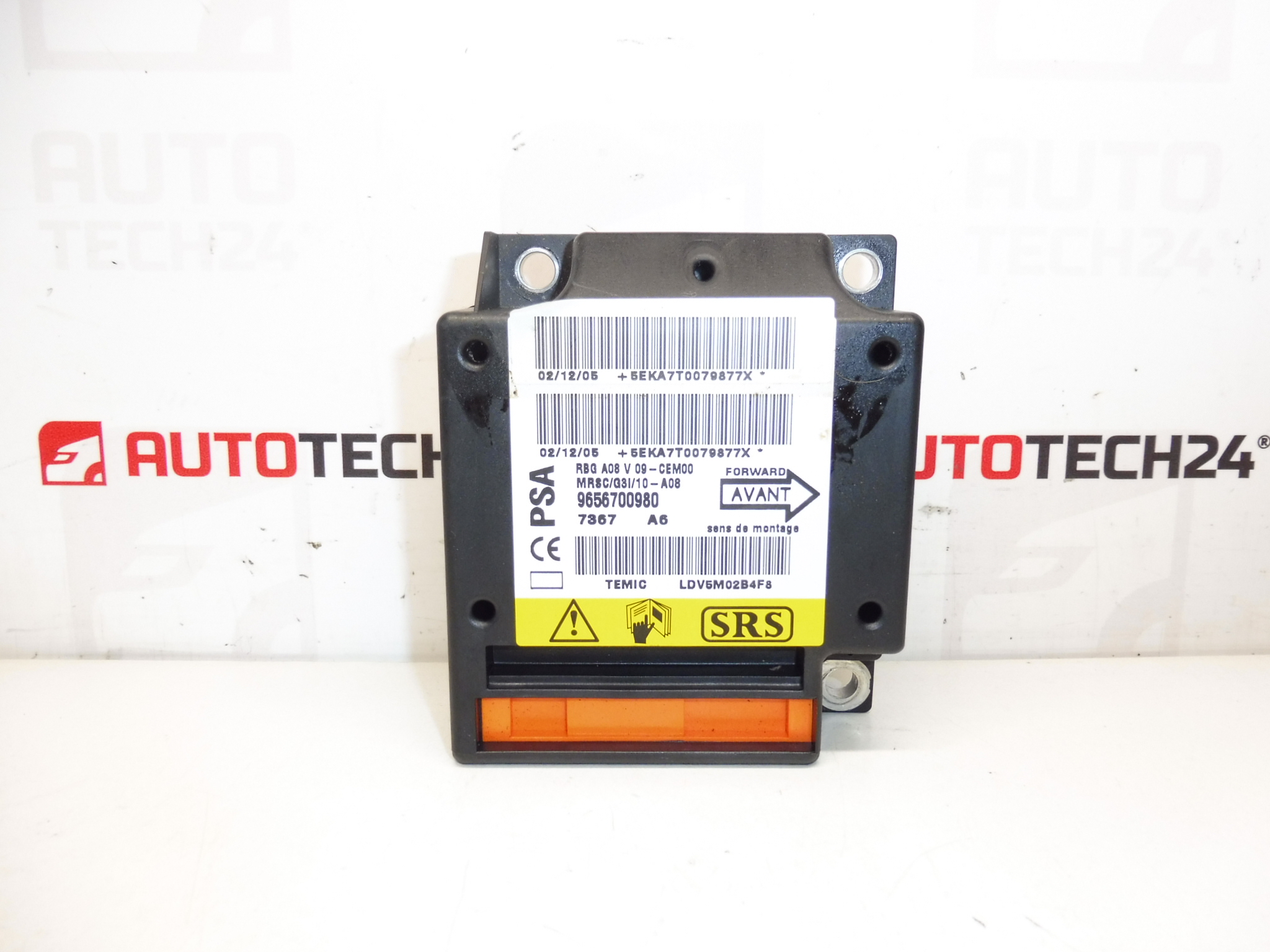 Légzsák egység Peugeot 1007 9656700980 654670