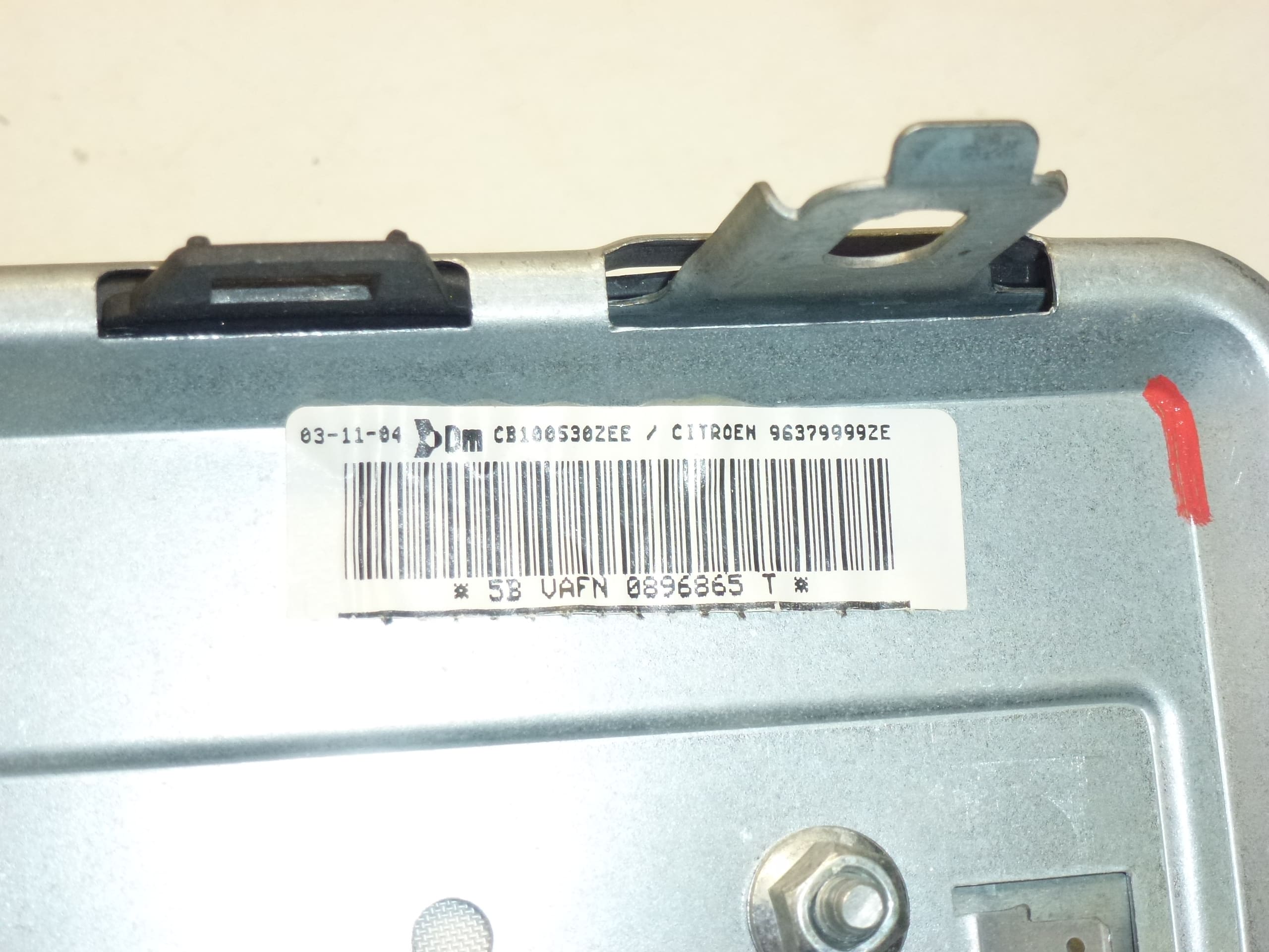 Utasoldali légzsák Citroën C2 C3 96379999ZE 8216Y4