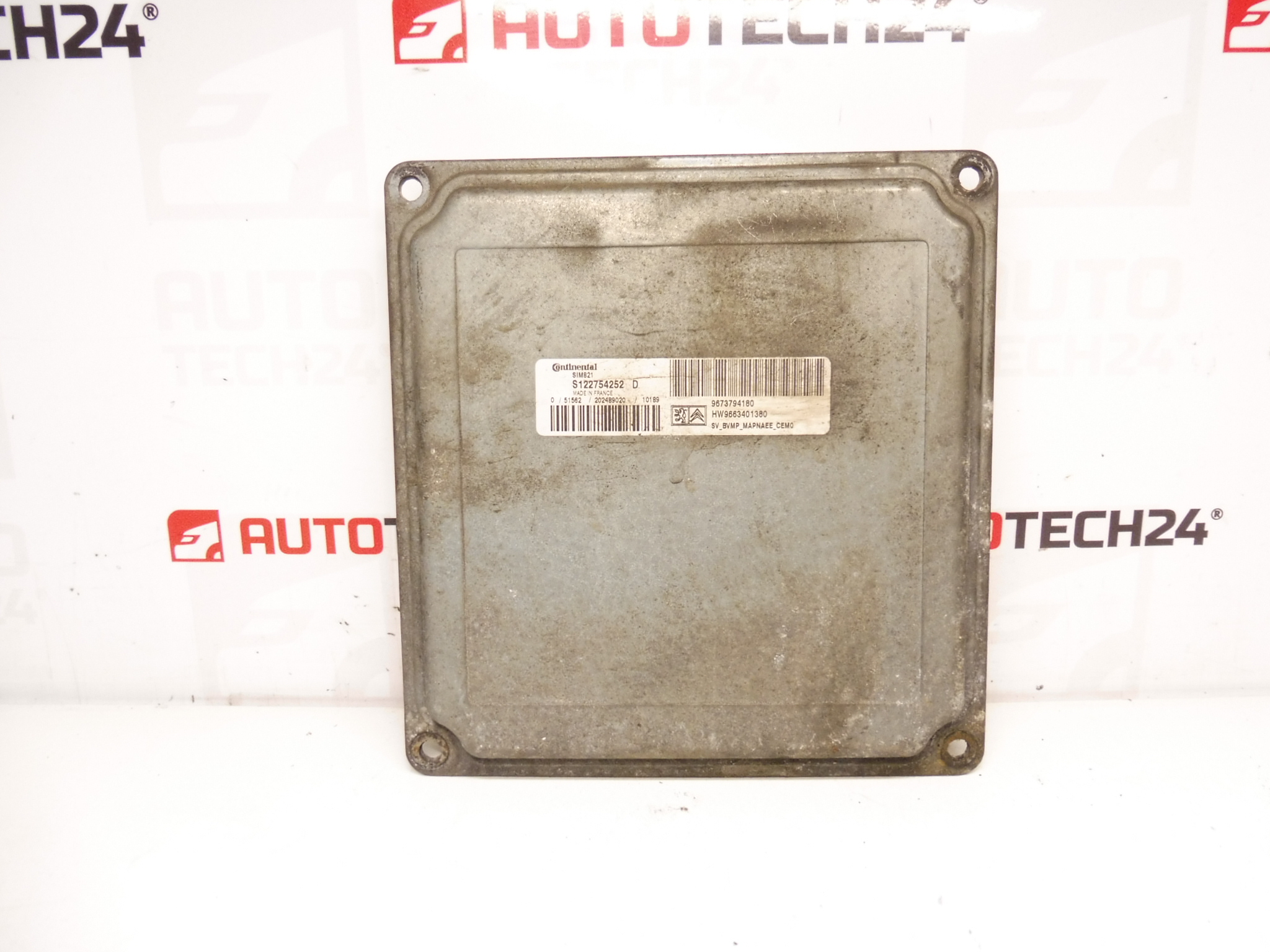 ECU szenzodrive Citroën Peugeot 9673794180 9663401380 S122754252 D 2529VX