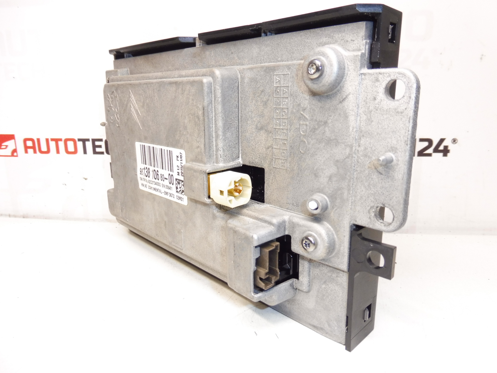 Citroen C4 II számítógépes rádió kijelző 9813810680