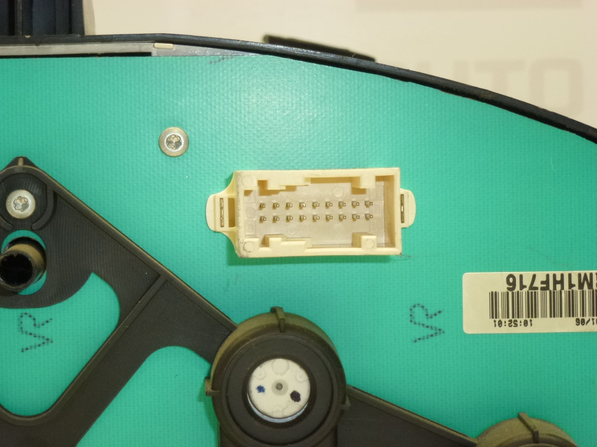 Sebességmérő 176.000 km Peugeot 206 9656696280