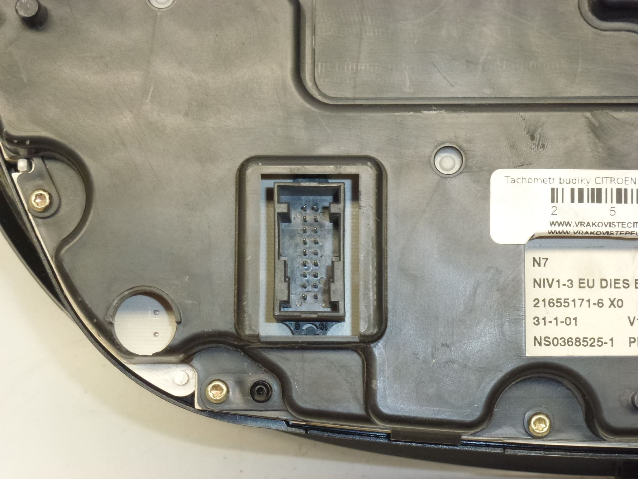 Sebességmérő riasztóval Citroën Xsara Sagem 9643206580