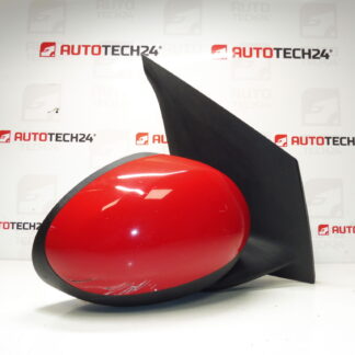 Tükör jobb piros Citroën C1 Peugeot 107 87910-0H010 87910-0H011