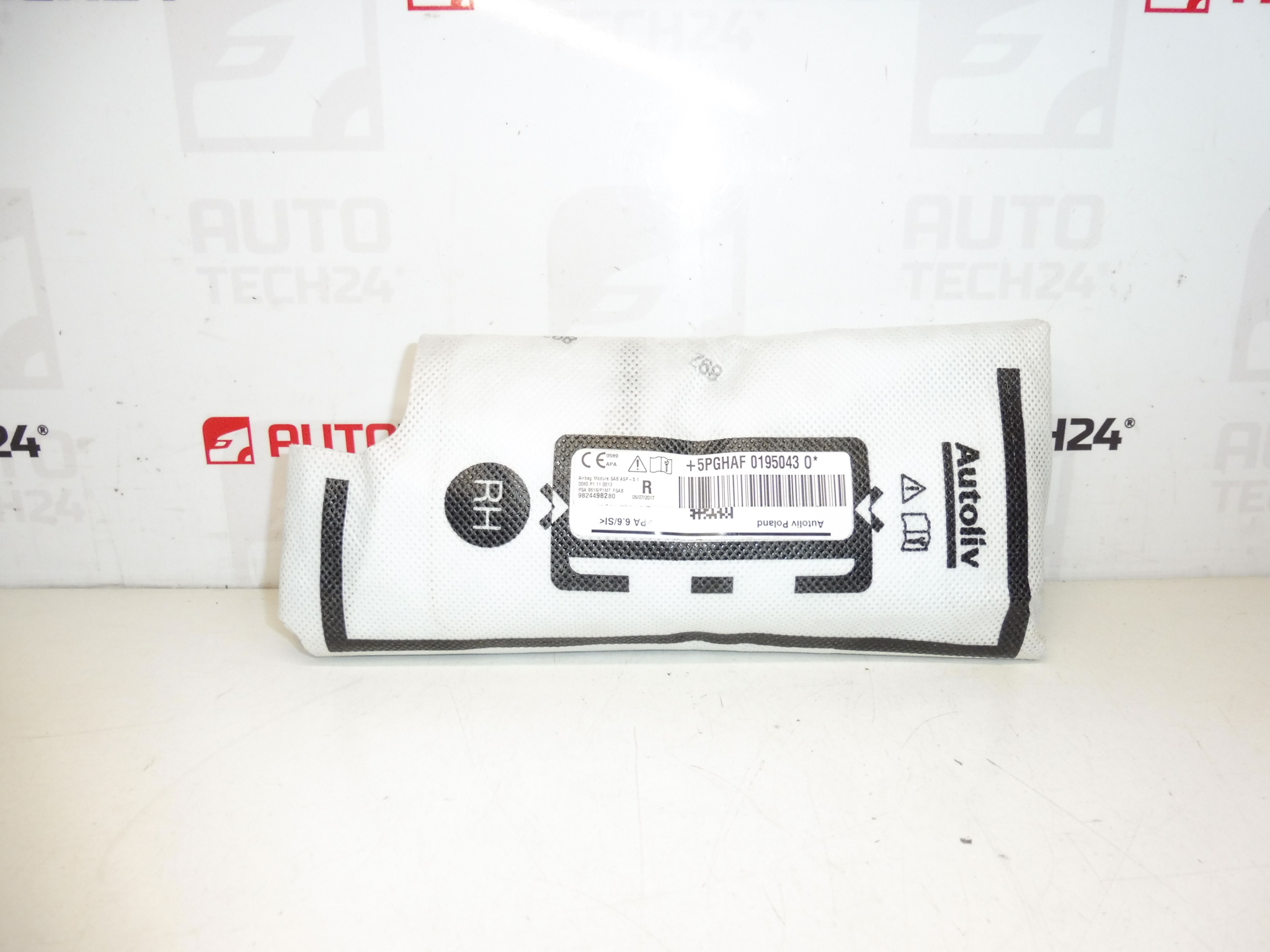 Citroen C3 III és C3 AirCross Airbag légzsák 9824480680 9824498280
