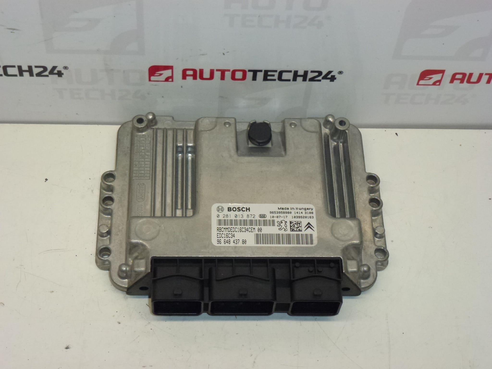 ECU SZŰZ Bosch EDC16C34 Citroën Peugeot 0281013872 9664843780