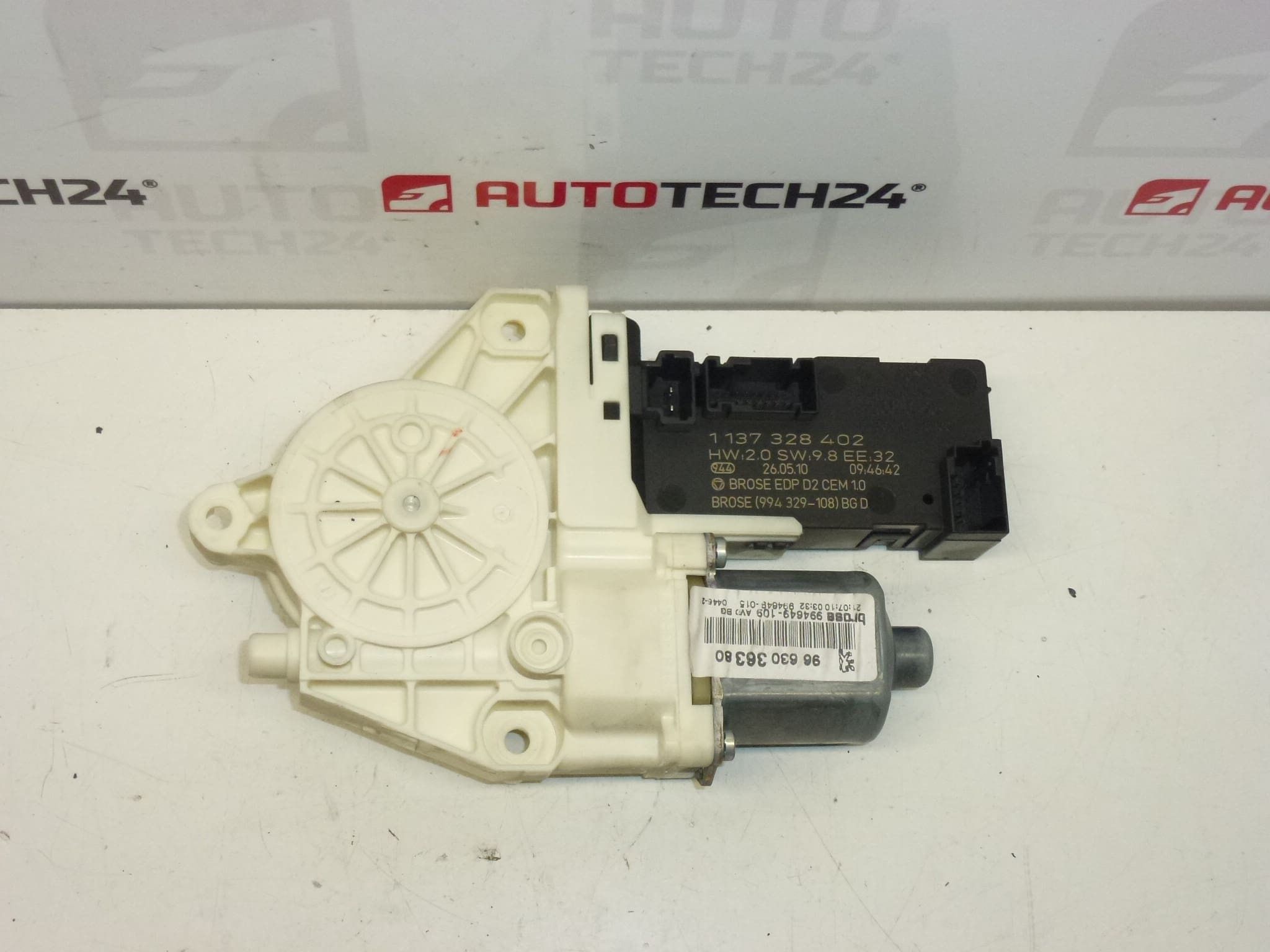 Jobb ablak motor Peugeot 407 9663036380 9222Y8