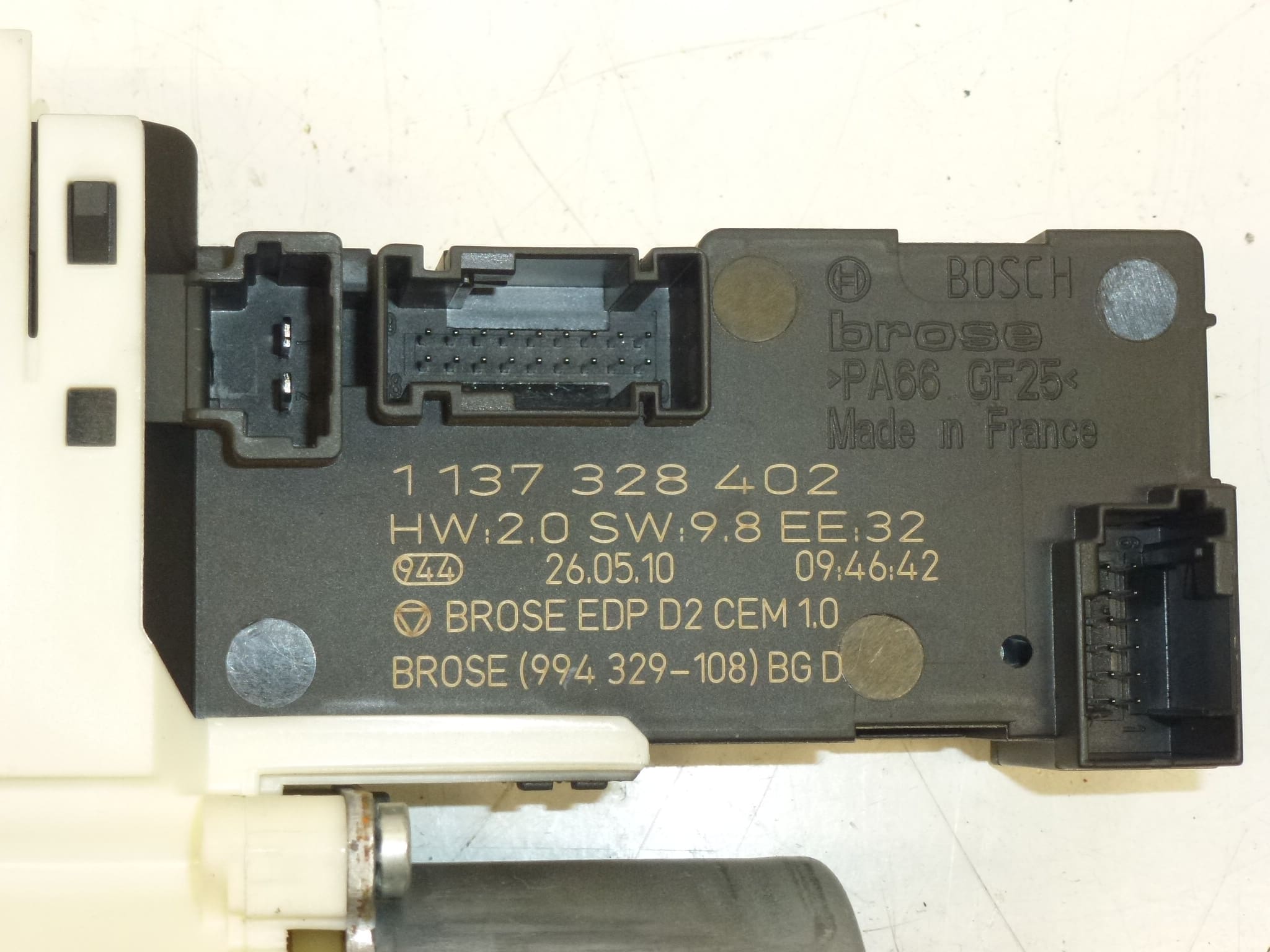 Jobb ablak motor Peugeot 407 9663036380 9222Y8