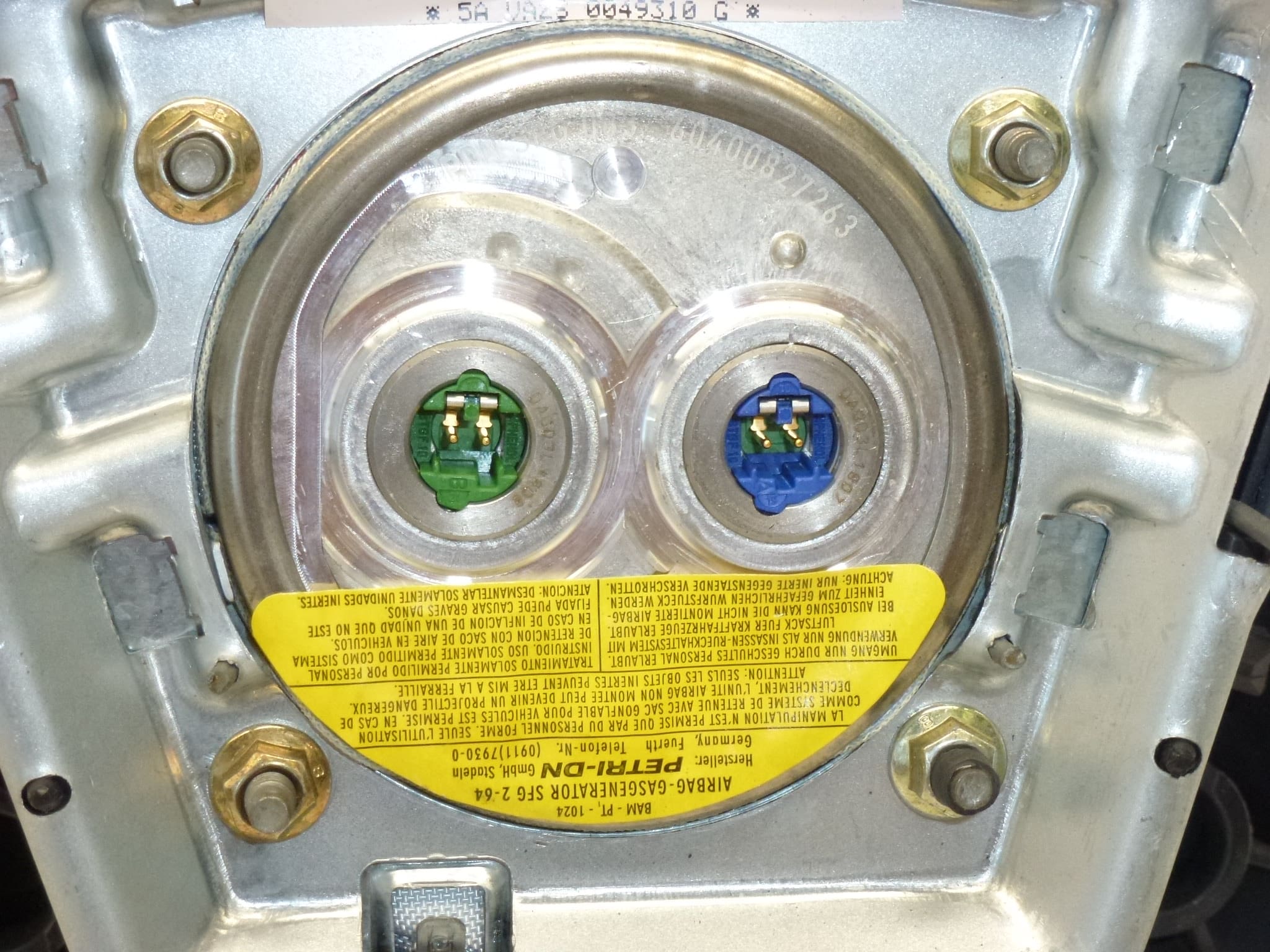 Citroën C8 vezetőoldali légzsák 14958410YR 4112HQ