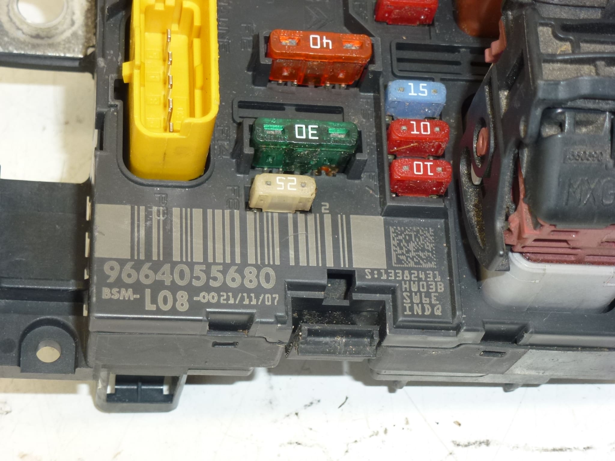 BSM L08-00 DELPHI Citroën Peugeot 9664055680 kábelköteggel