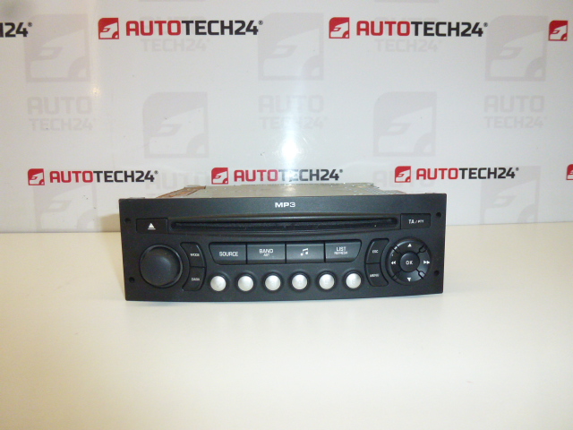 Autórádió CD-vel MP3 Citroën Peugeot 96627394XT 6564ZG