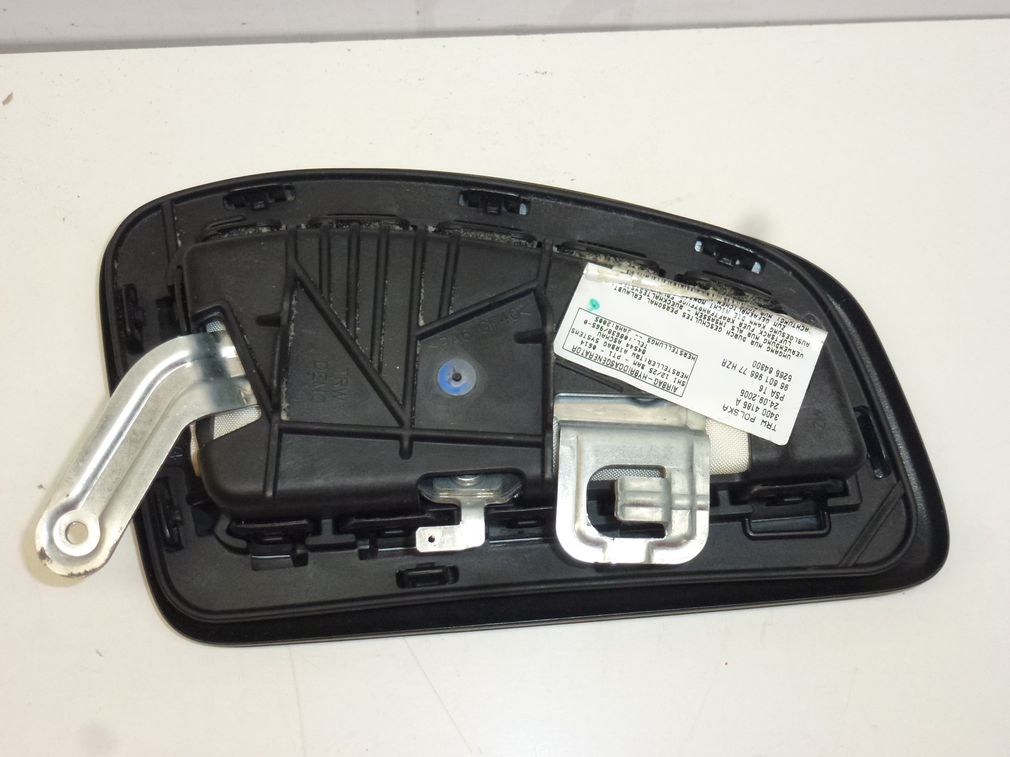 Üléslégzsák jobb oldali Peugeot 307 9660196677 8216LQ