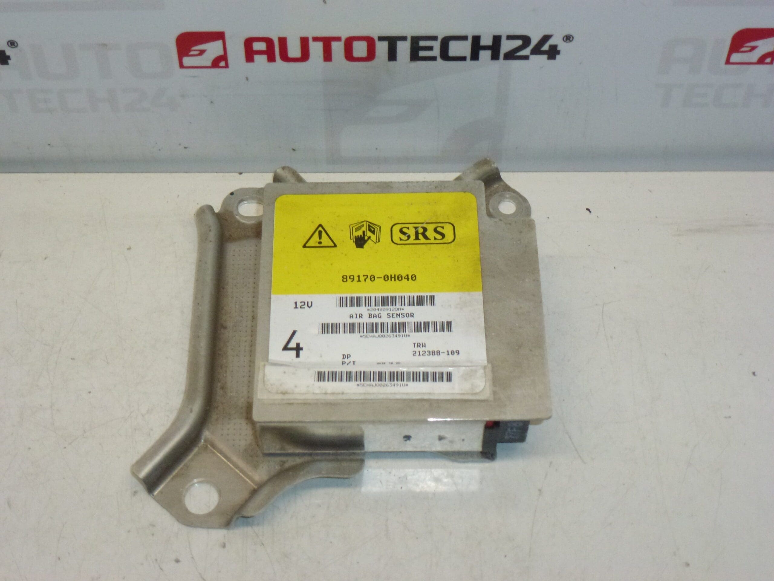 Citroën C1 légzsák ECU teljesen működőképes 89170-0H040 6546F7