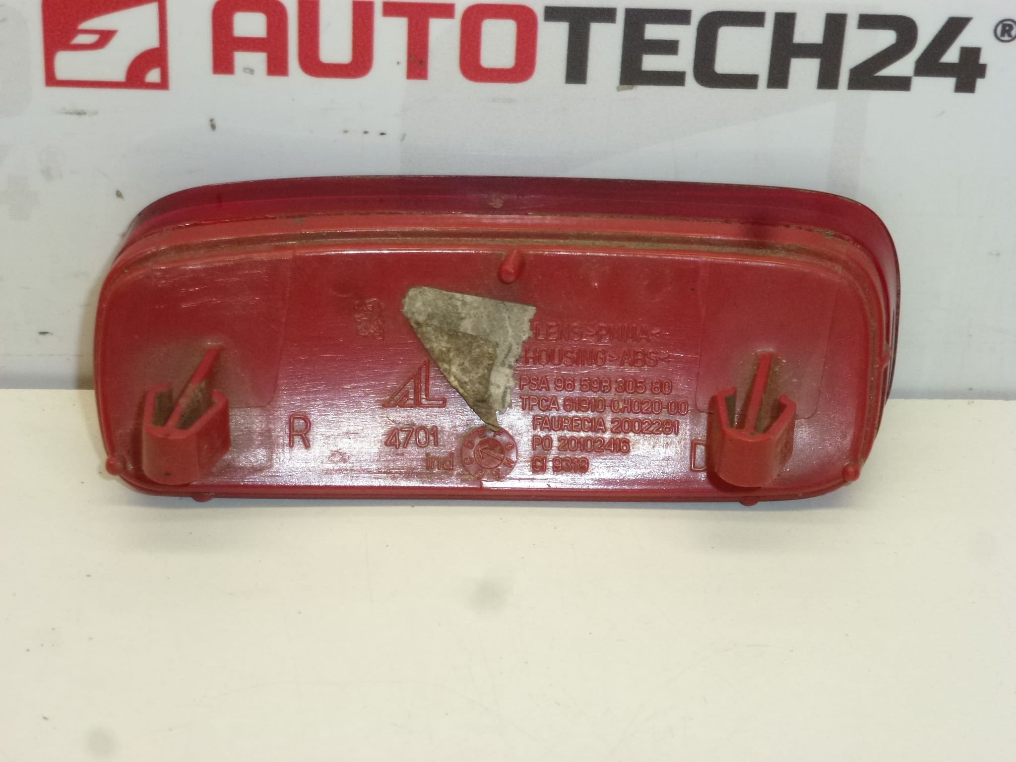 Jobb hátsó fény, Citroën C1, Peugeot 107, 9659830580 - Image 2