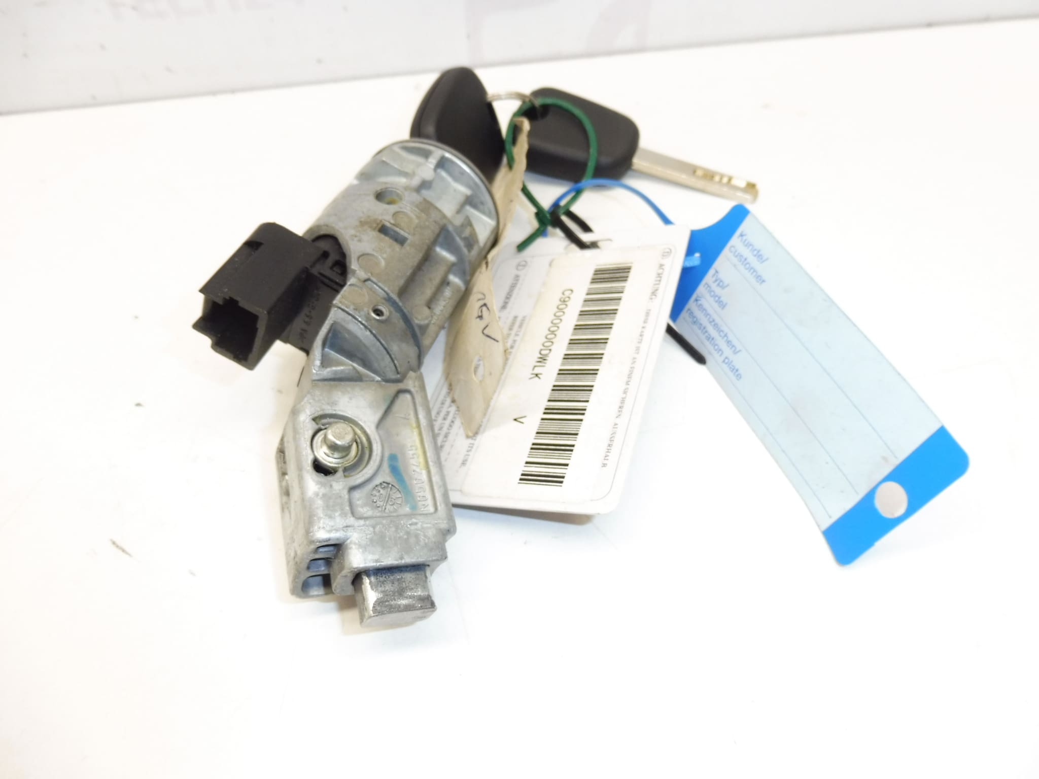 Gyújtáskapcsoló + 2 kulcs Citroën C4 4162EA - Image 2