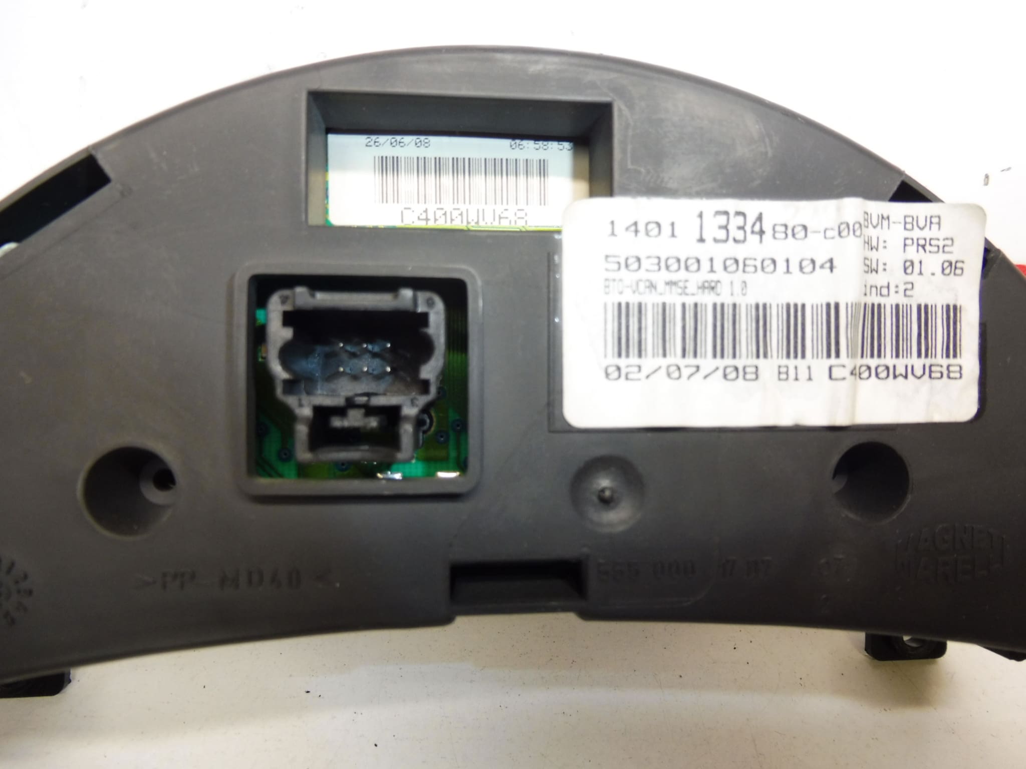 Magneti Marelli 304600 km kijelző Citroën C8 Peugeot 807 1401133480 610326 - Image 2