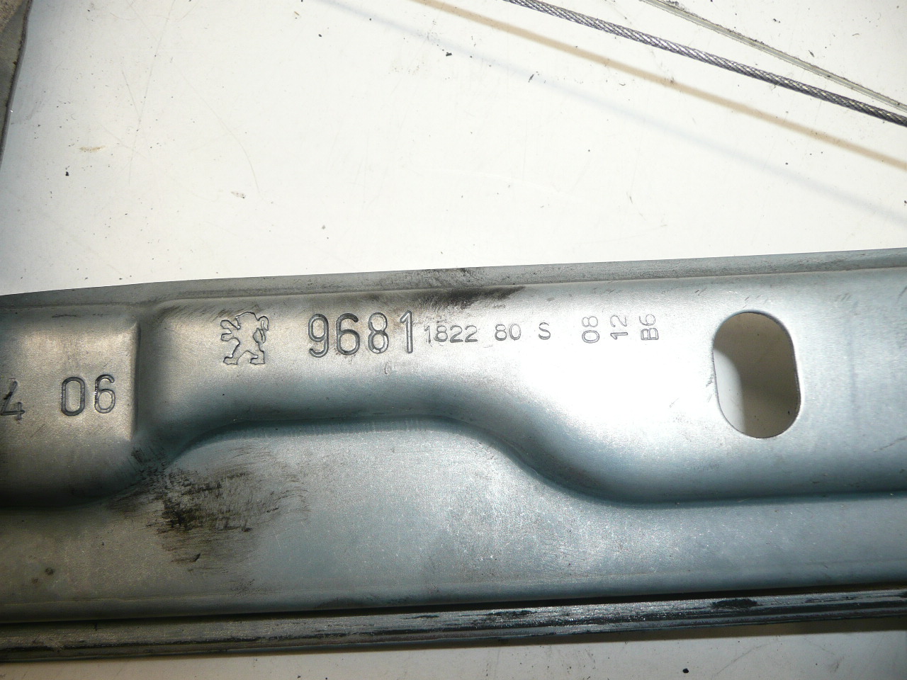 PP ablakhúzó mechanizmus Peugeot 207 9681182280 9222W9