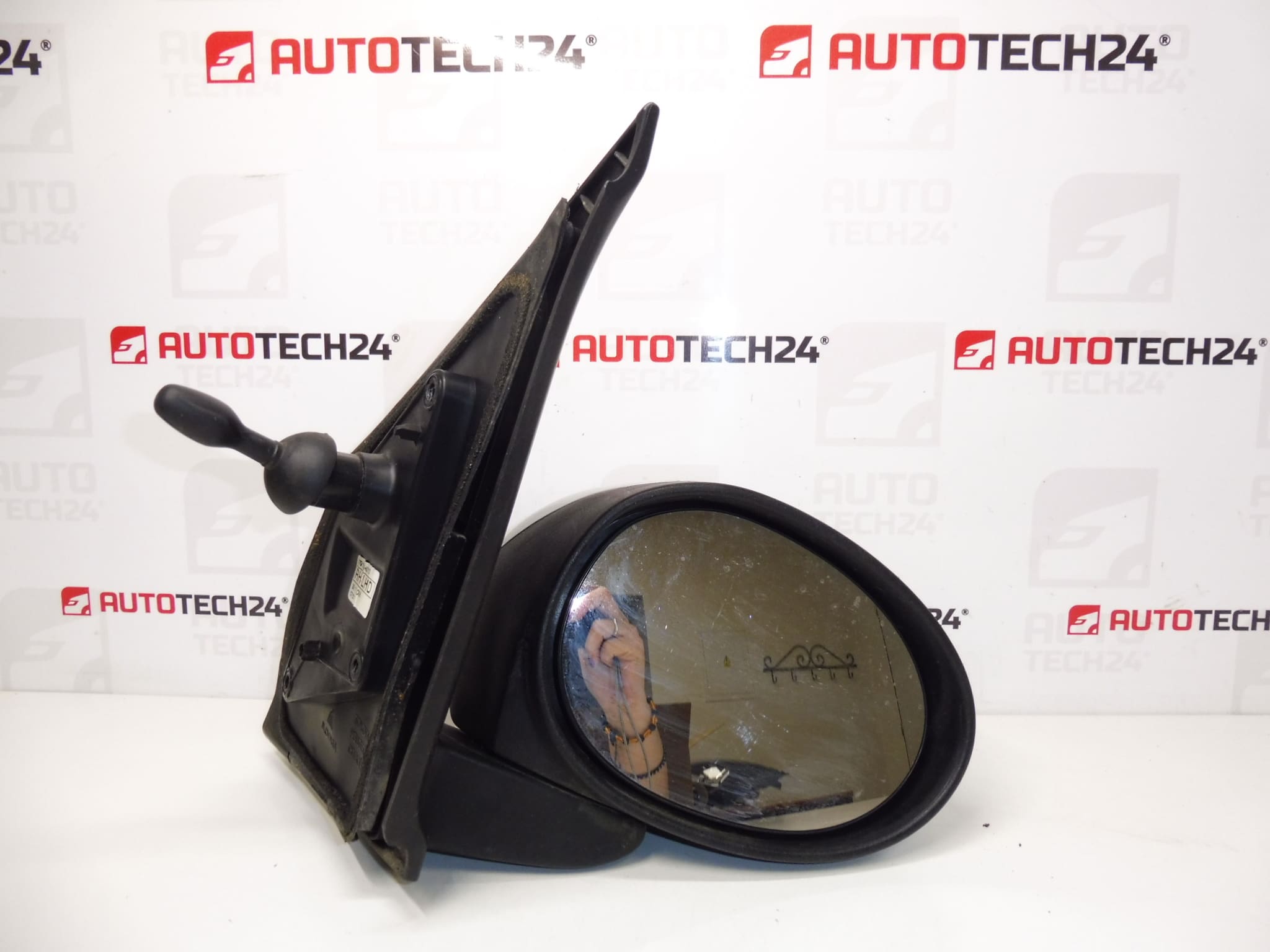 Jobb ezüst tükör Citroën C1 Peugeot 107 KTB 87910-0H010 8149XY - Image 2