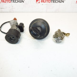 Zár készlet + 1 kulcs Citroën C5 05-07 4162HE