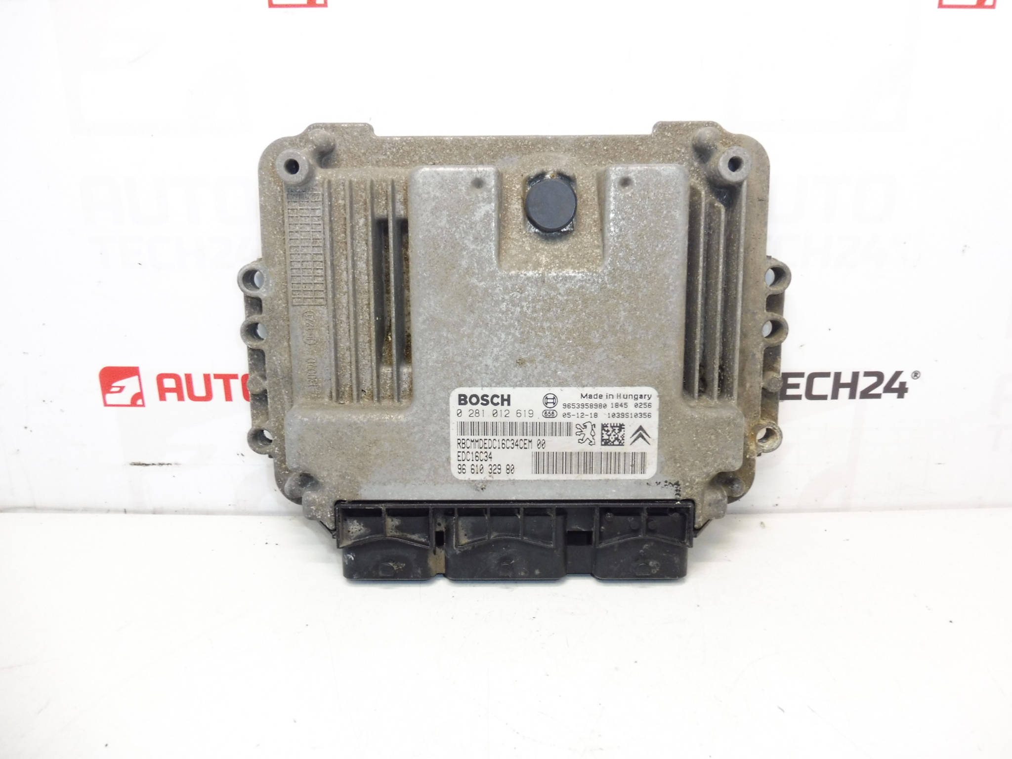 Bosch EDC16C34 1.6 HDI 0281012619 9661023980 vezérlőegység