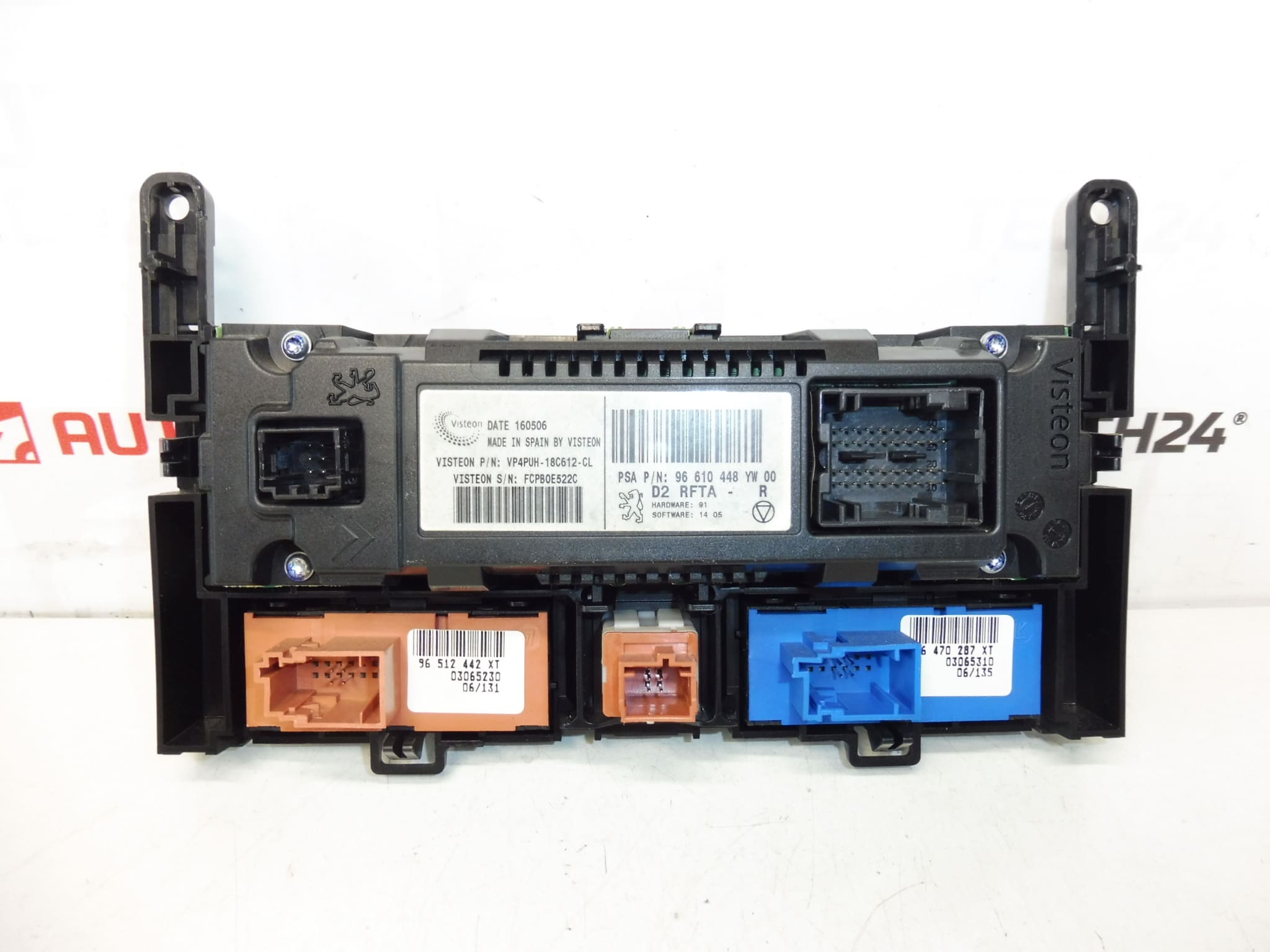 Fűtés és Klímavezérlő Citroën Peugeot 96610448YW 6451SA 6451VC - Image 2