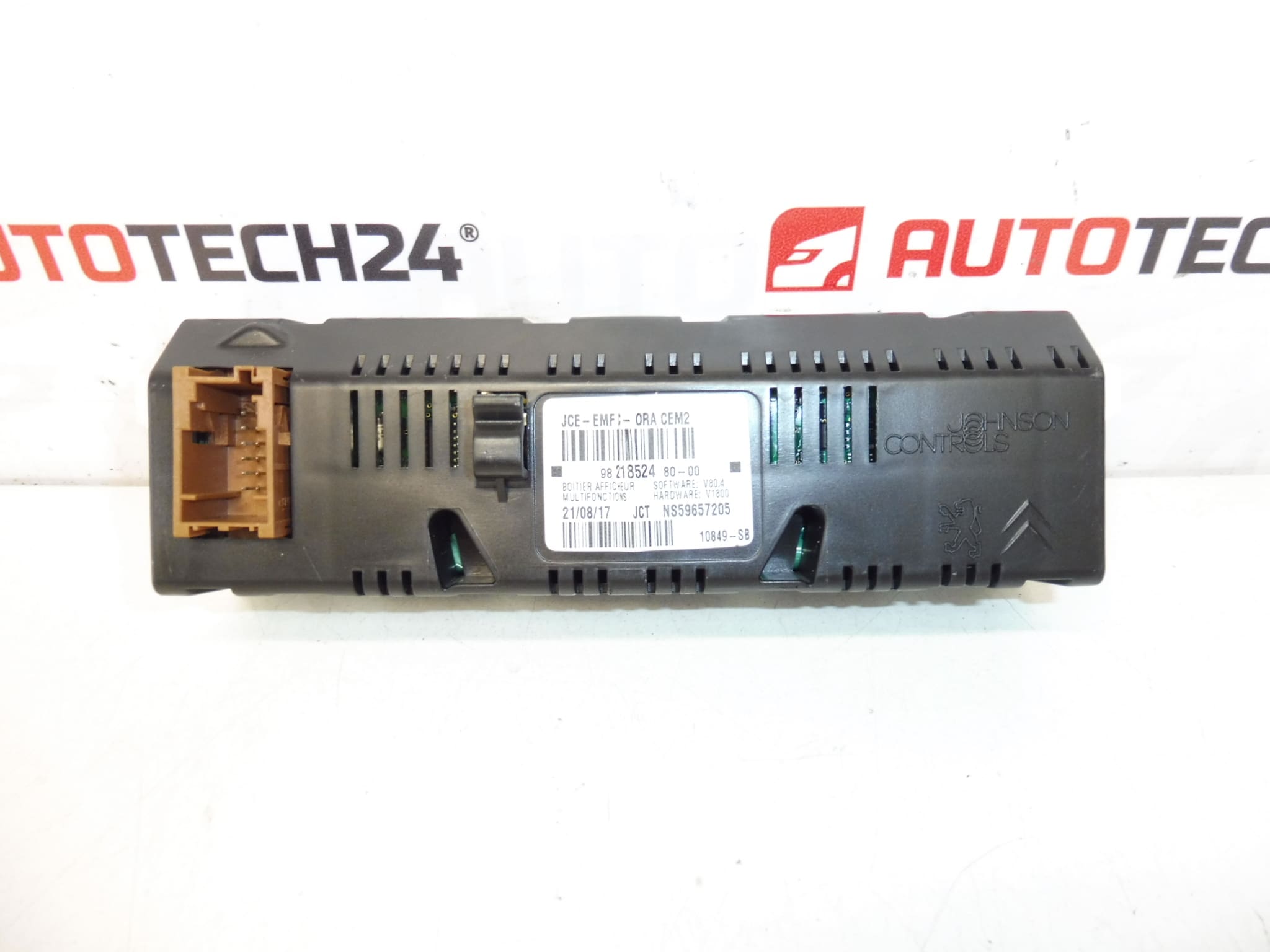 Peugeot 407 Rádió és Számítógép Kijelző 9821852480 659349 - Image 2