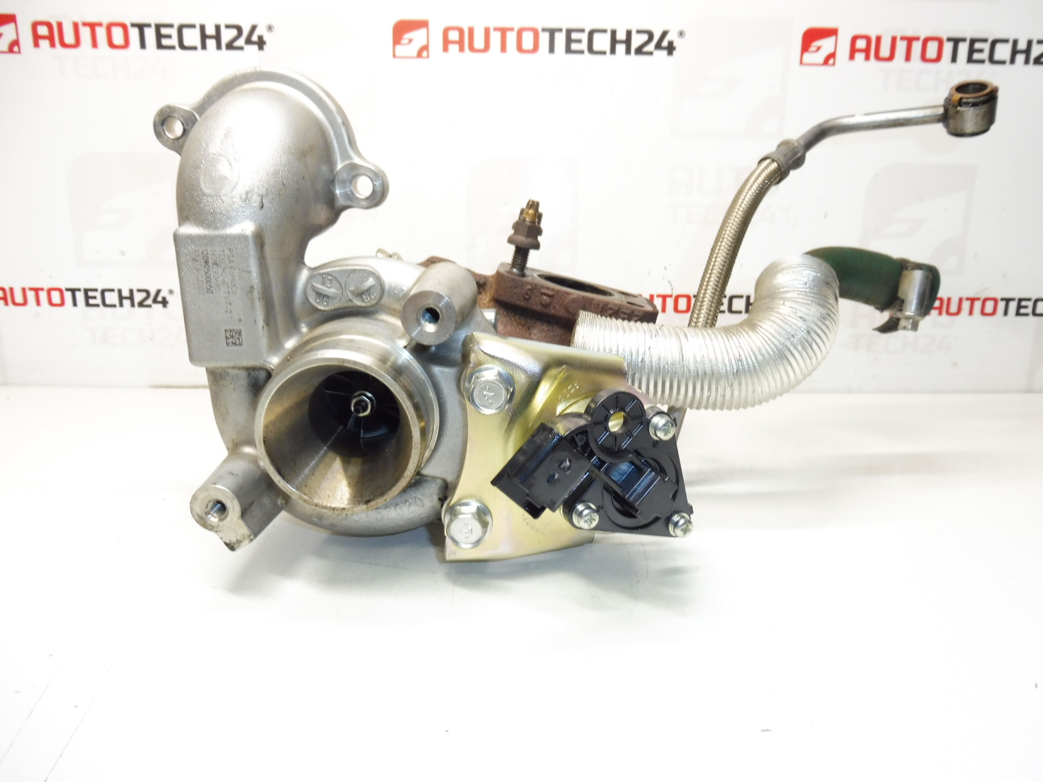 Turbó Citroën Peugeot 1.6 HDI 68KW 88 ezer km 9673283680 TD02H2-07TVT-21