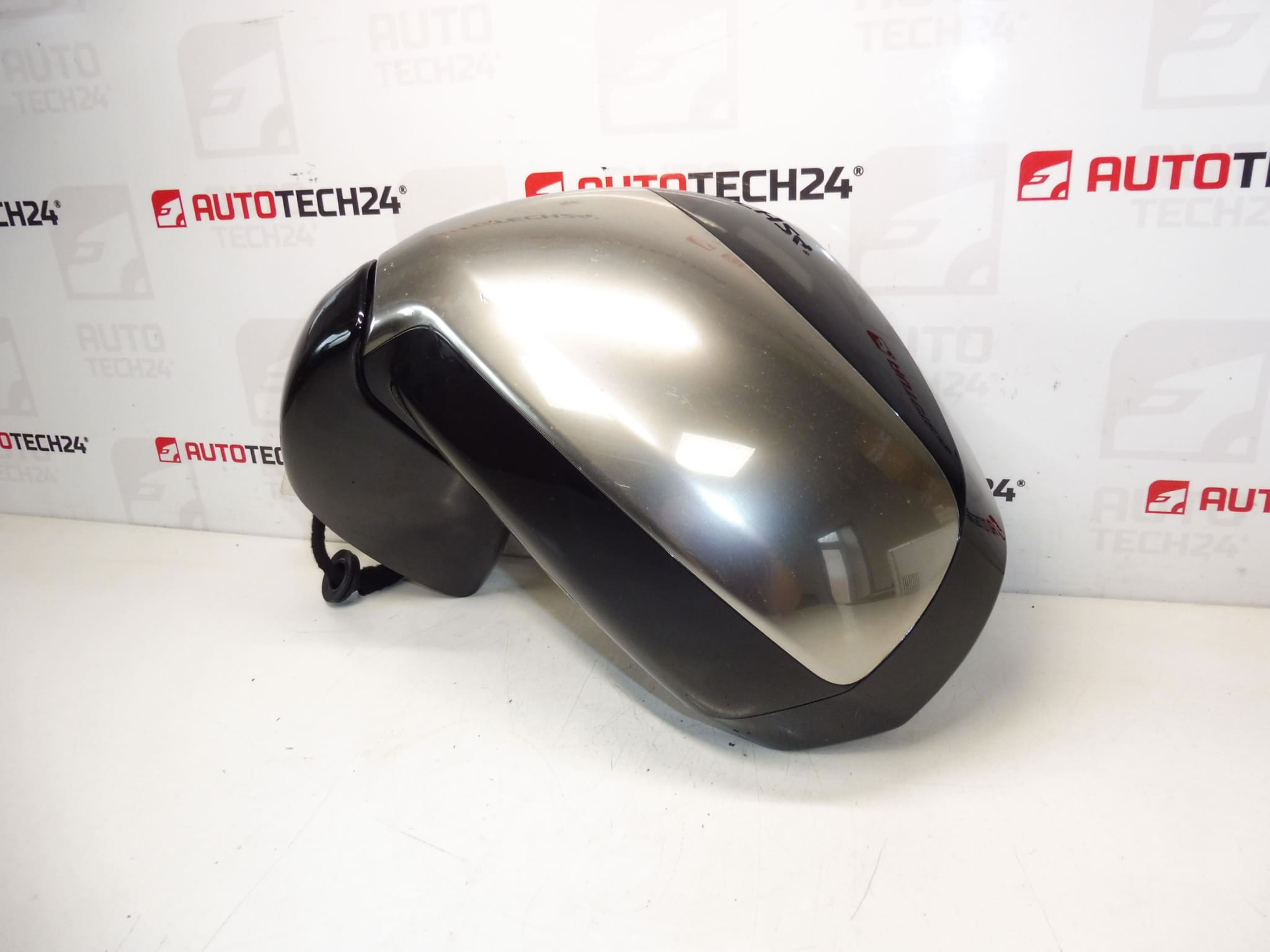 Bal hátsó nézet tükör Chrome citroën c3 picasso 1609347480