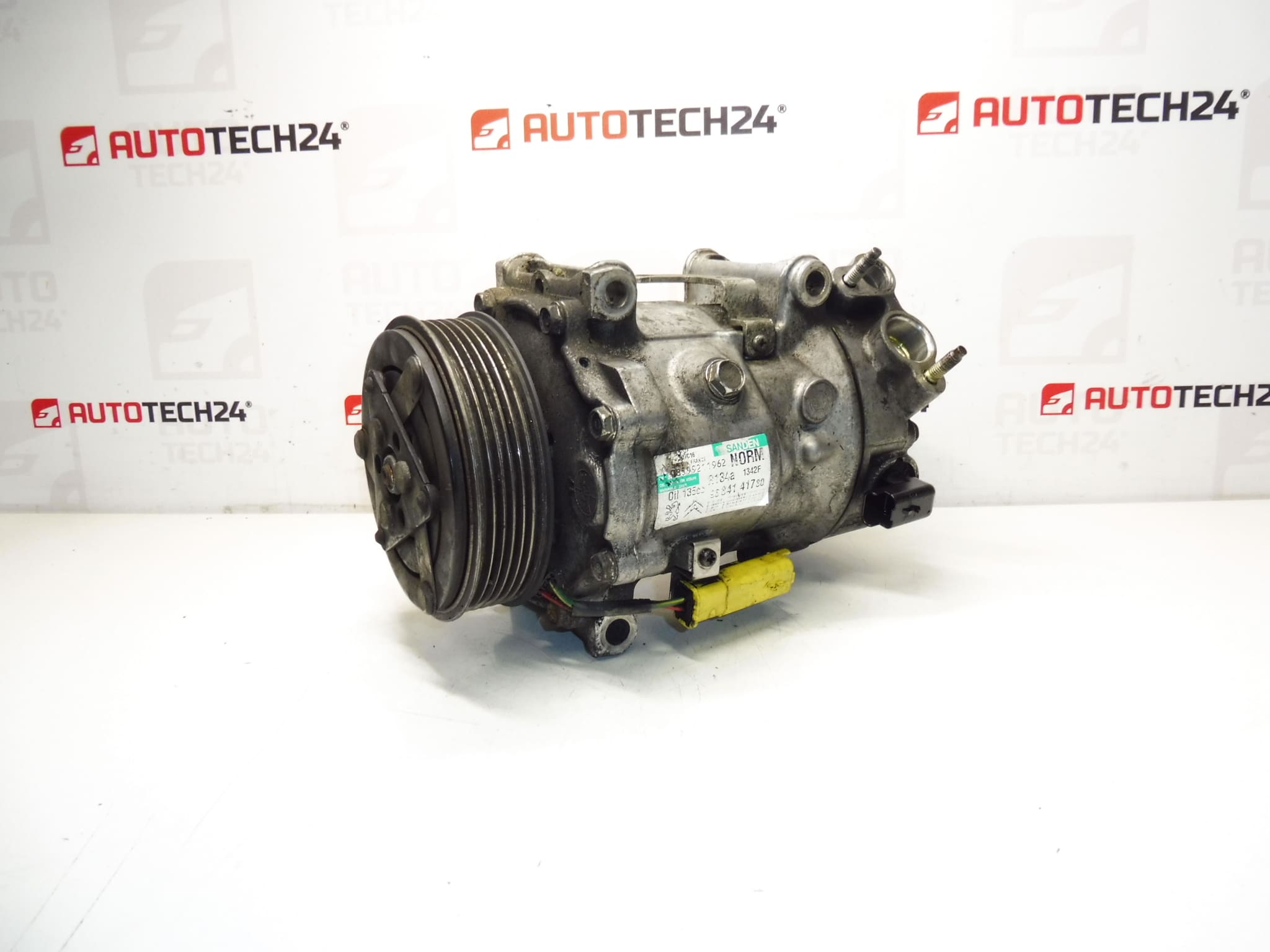 Klíma kompresszor Sanden SD7C16 9684141780 1342F 6453ZS