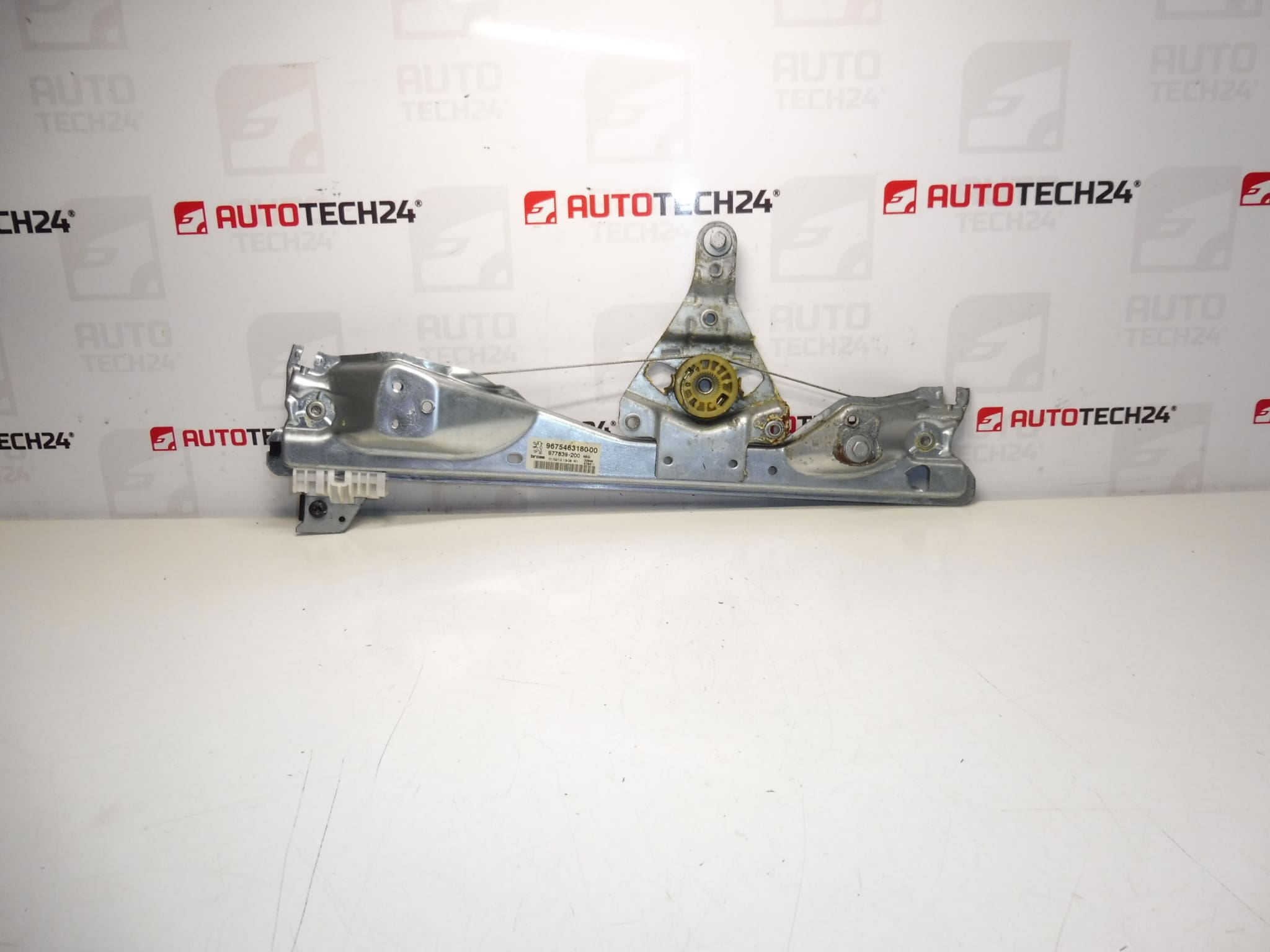 Peugeot 308 bal hátsó ablak lehúzó mechanizmus 9675463180 9223C9