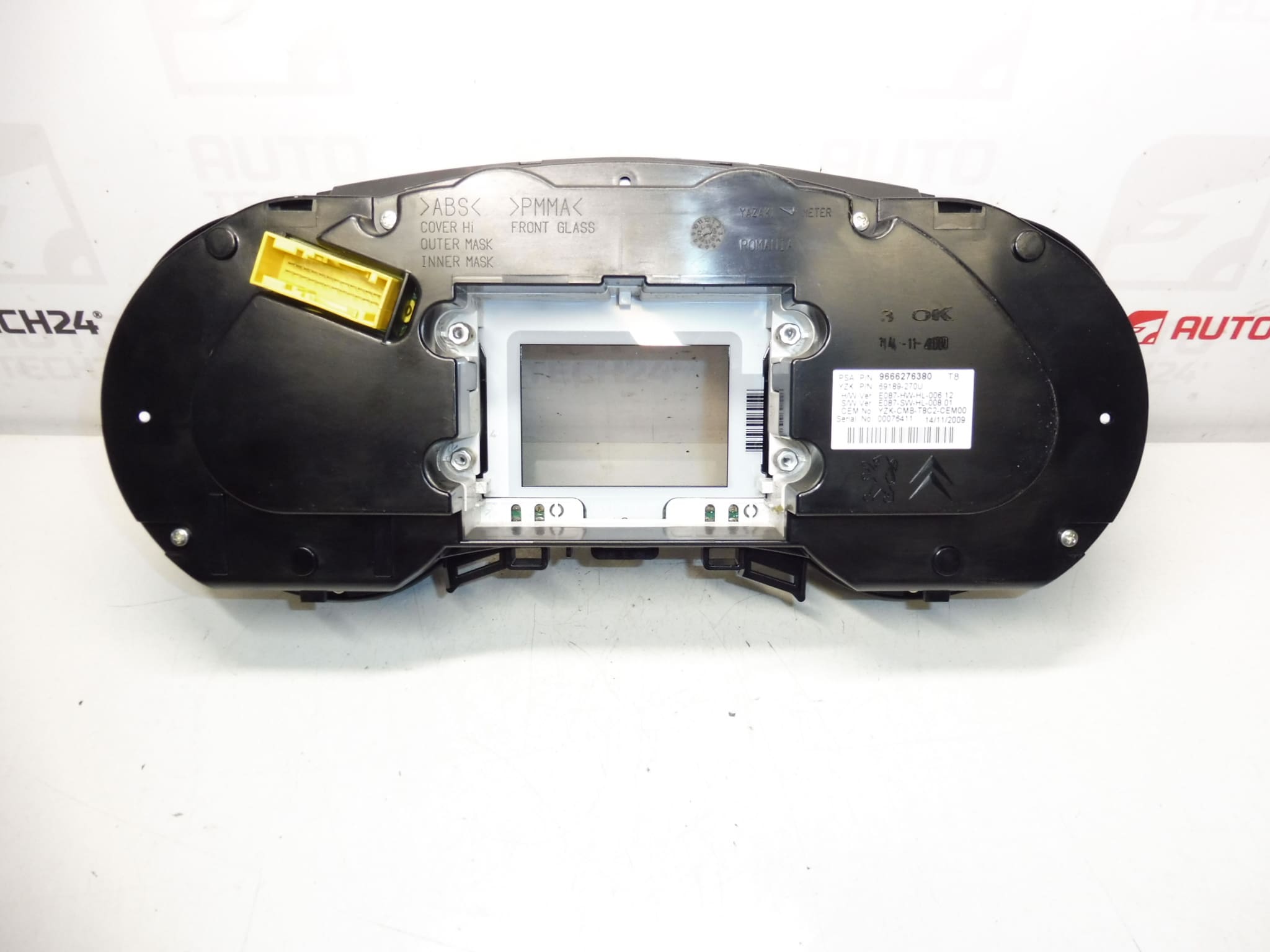 Sebességmérő 188000km Peugeot 3008 5008 9666276380 9805170680 6103Y4 - Image 2