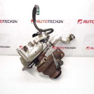 Turbó Citroën Peugeot 1.6 HDI 68KW 63 ezer km 9673283680 TD02H2-07TVT-21