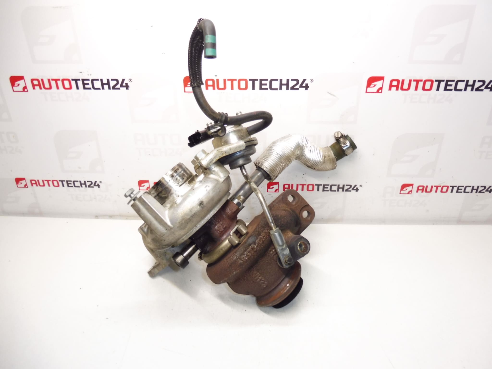 Turbó Citroën Peugeot 1.6 HDI 68KW 63 ezer km 9673283680 TD02H2-07TVT-21